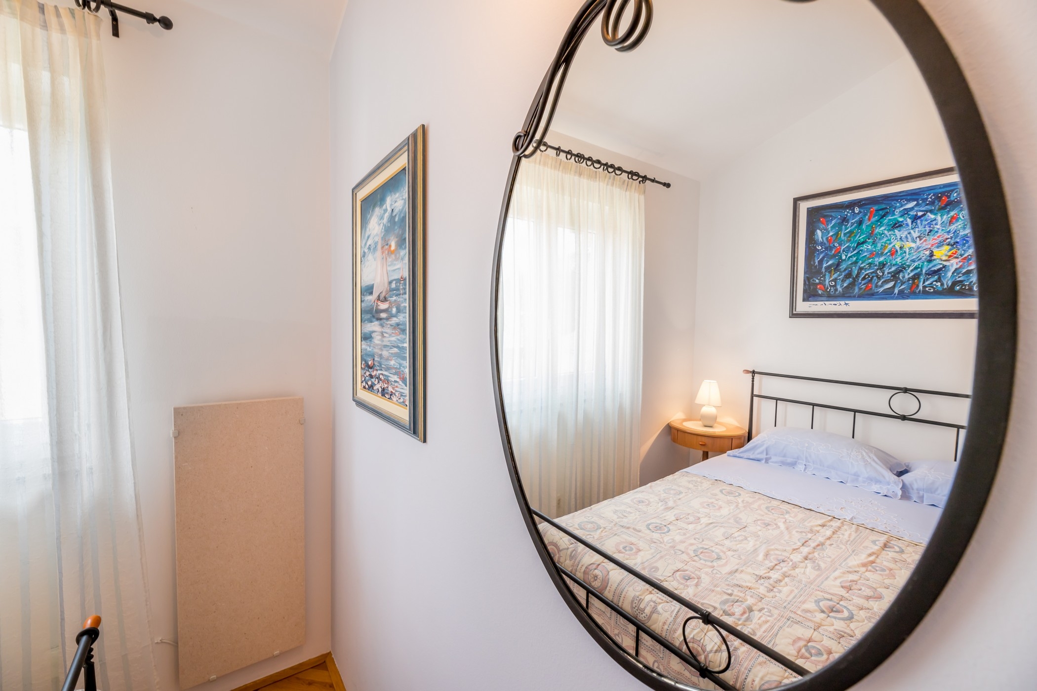 Three bedroom apartment with balcony and sea view Baška, Krk  A-a