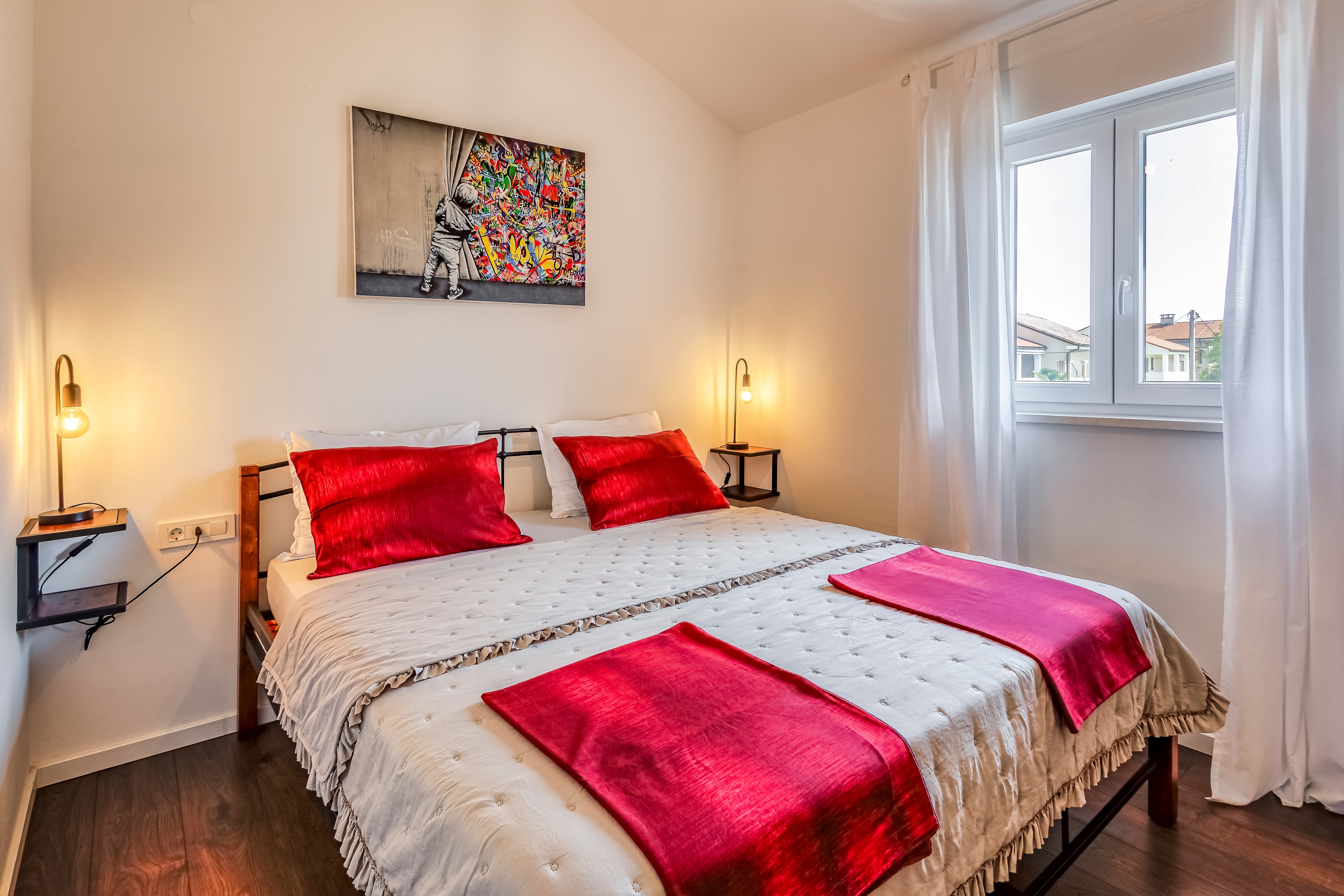 One bedroom apartment with terrace Milovcici, Krk  A-a