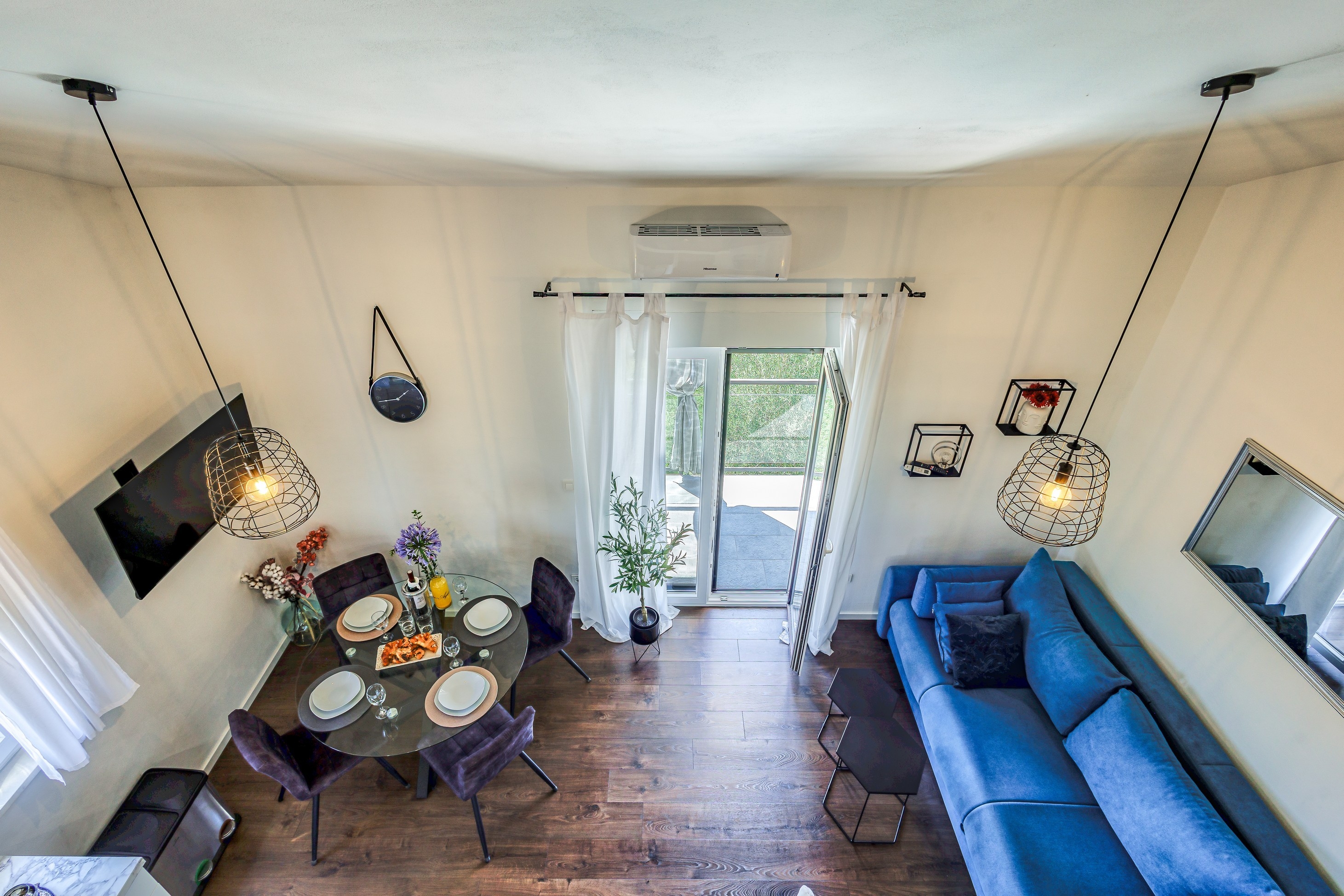 One bedroom apartment with balcony Milovcici, Krk (A-19352-b)