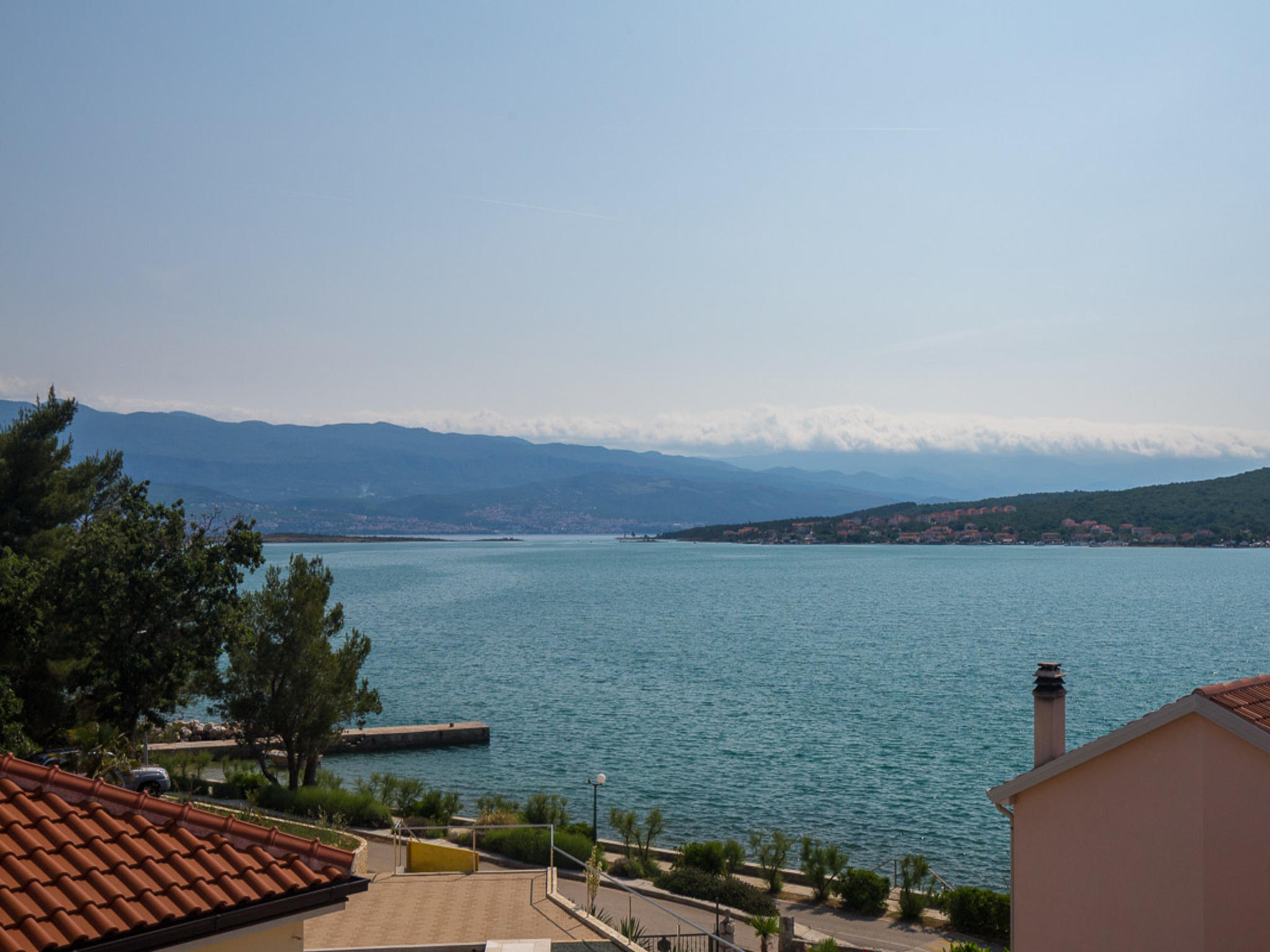 Two bedroom apartment with balcony and sea view Čižići, Krk  A-b