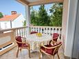 Biograd na Moru, Terrasse in folgender Unterkunftsart apartment, WiFi.