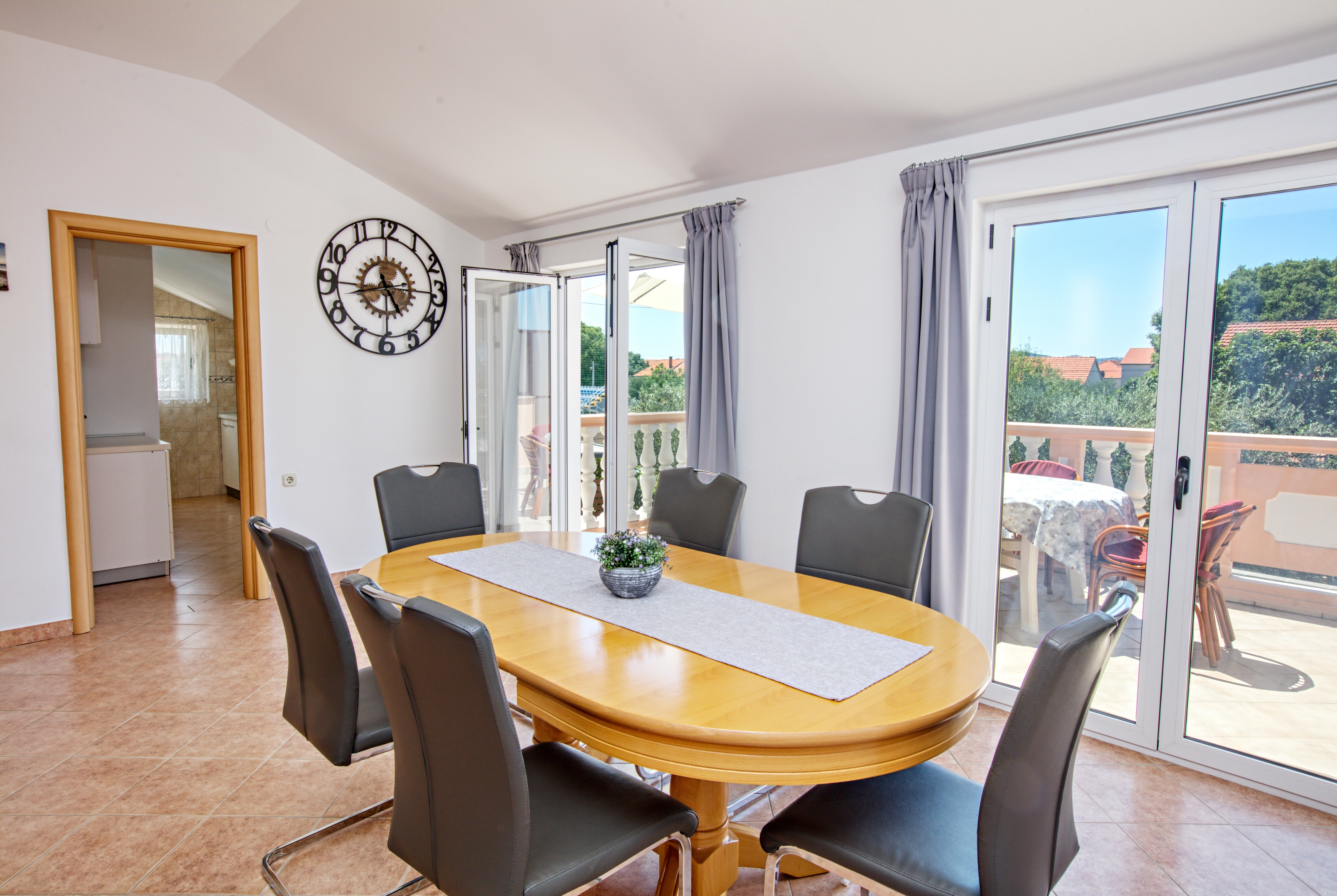 Two bedroom apartment with terrace Biograd na Moru, Biograd  A-c