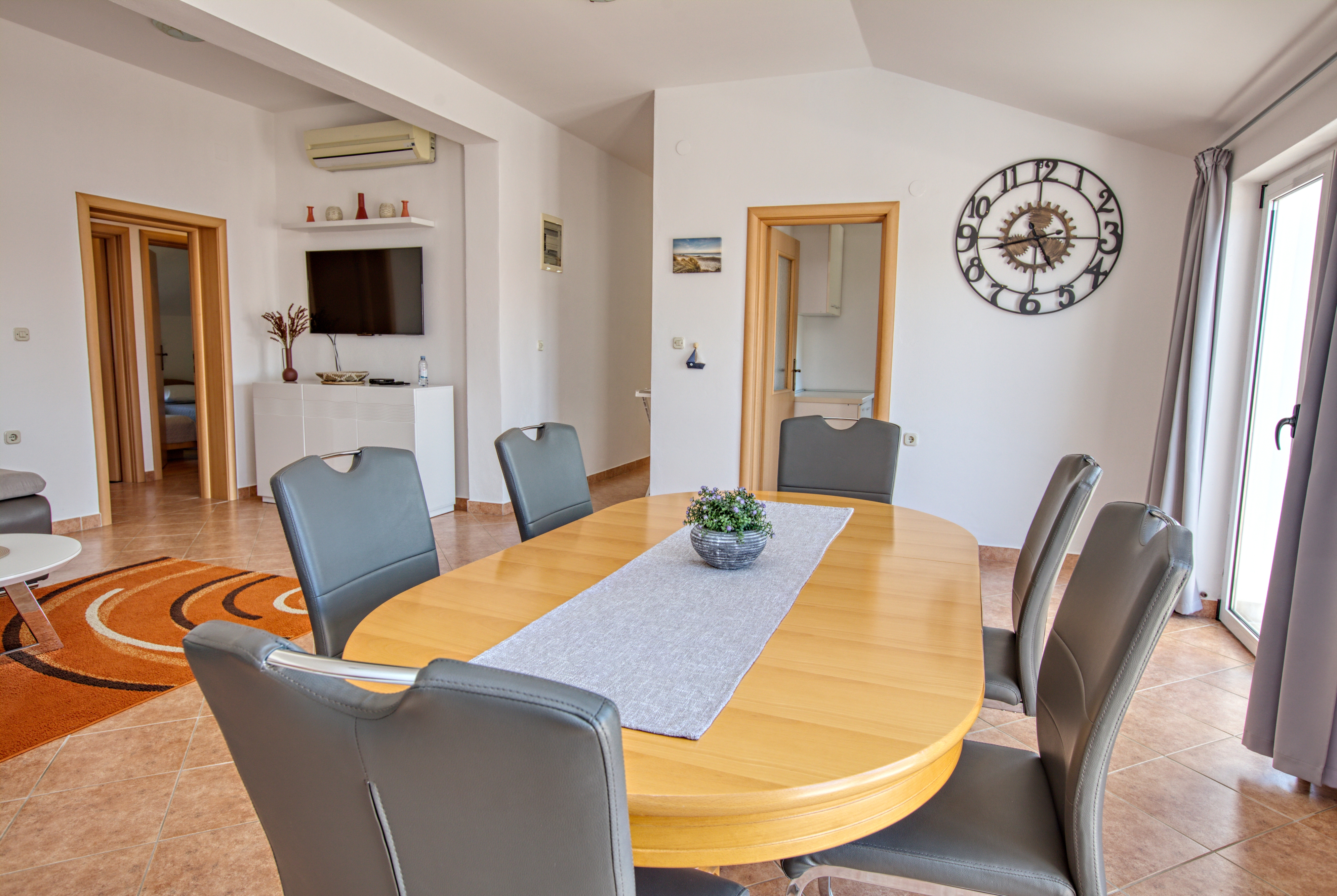 Two bedroom apartment with terrace Biograd na Moru, Biograd  A-c