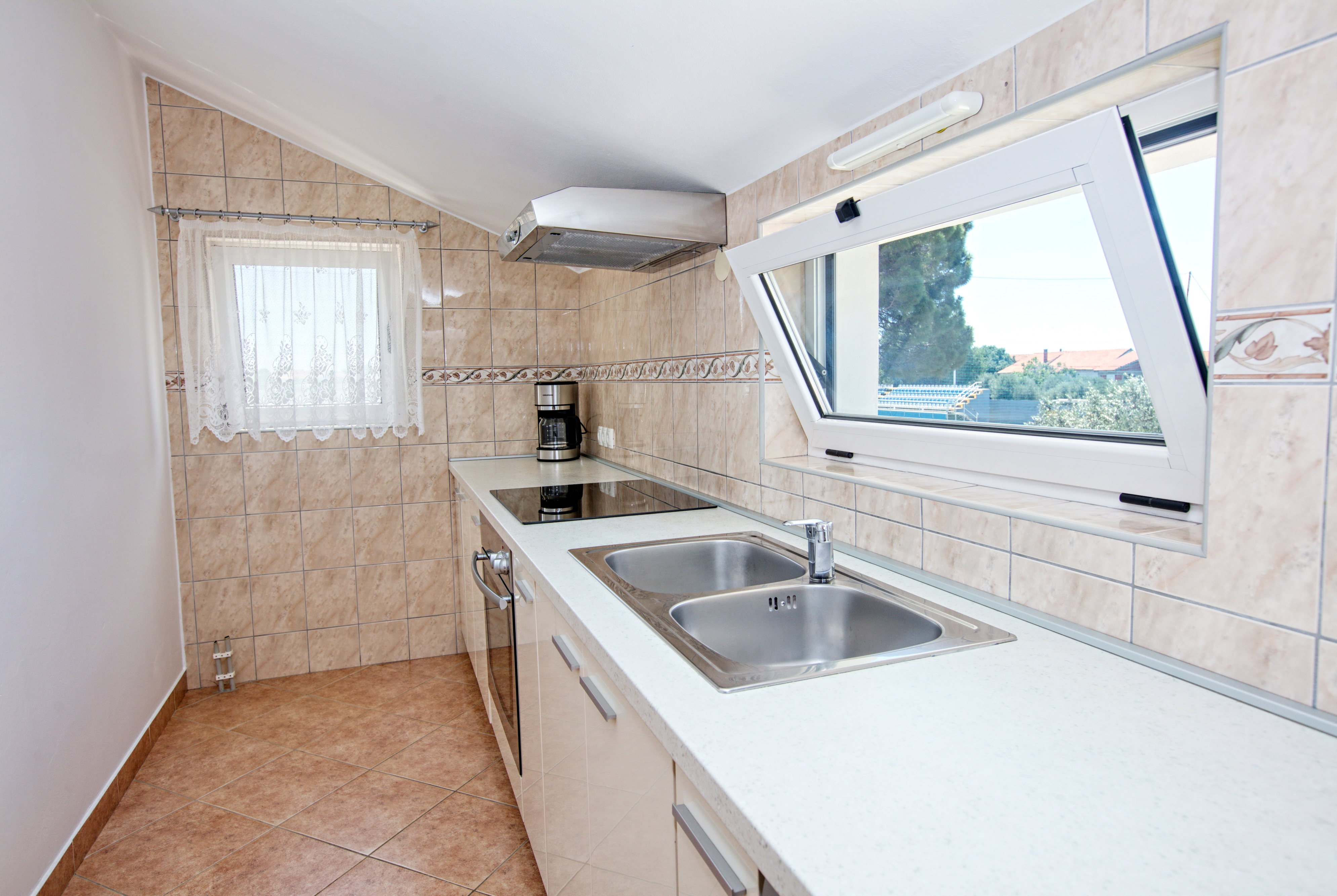 Two bedroom apartment with terrace Biograd na Moru, Biograd  A-c