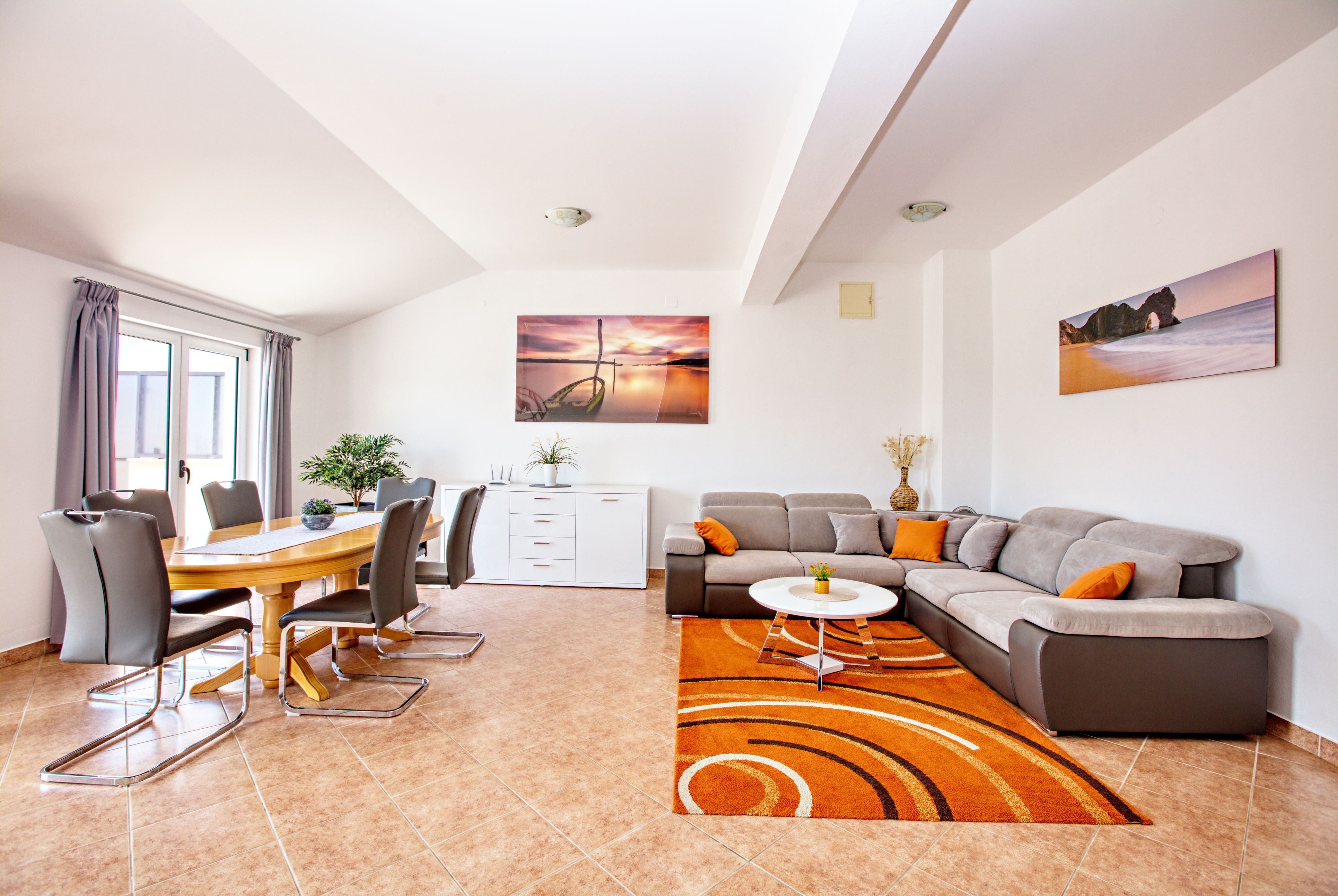 Two bedroom apartment with terrace Biograd na Moru, Biograd  A-c