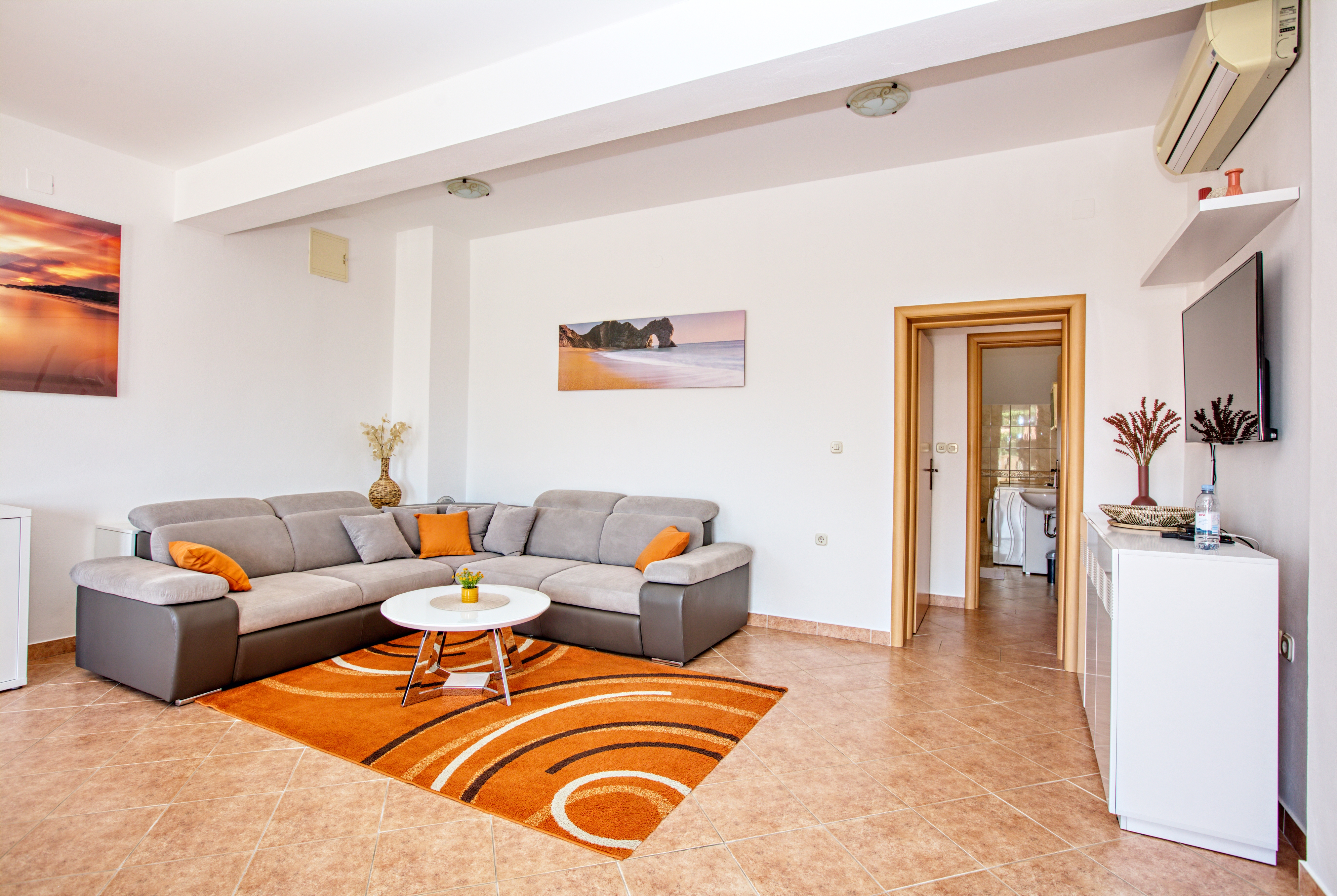 Two bedroom apartment with terrace Biograd na Moru, Biograd  A-c