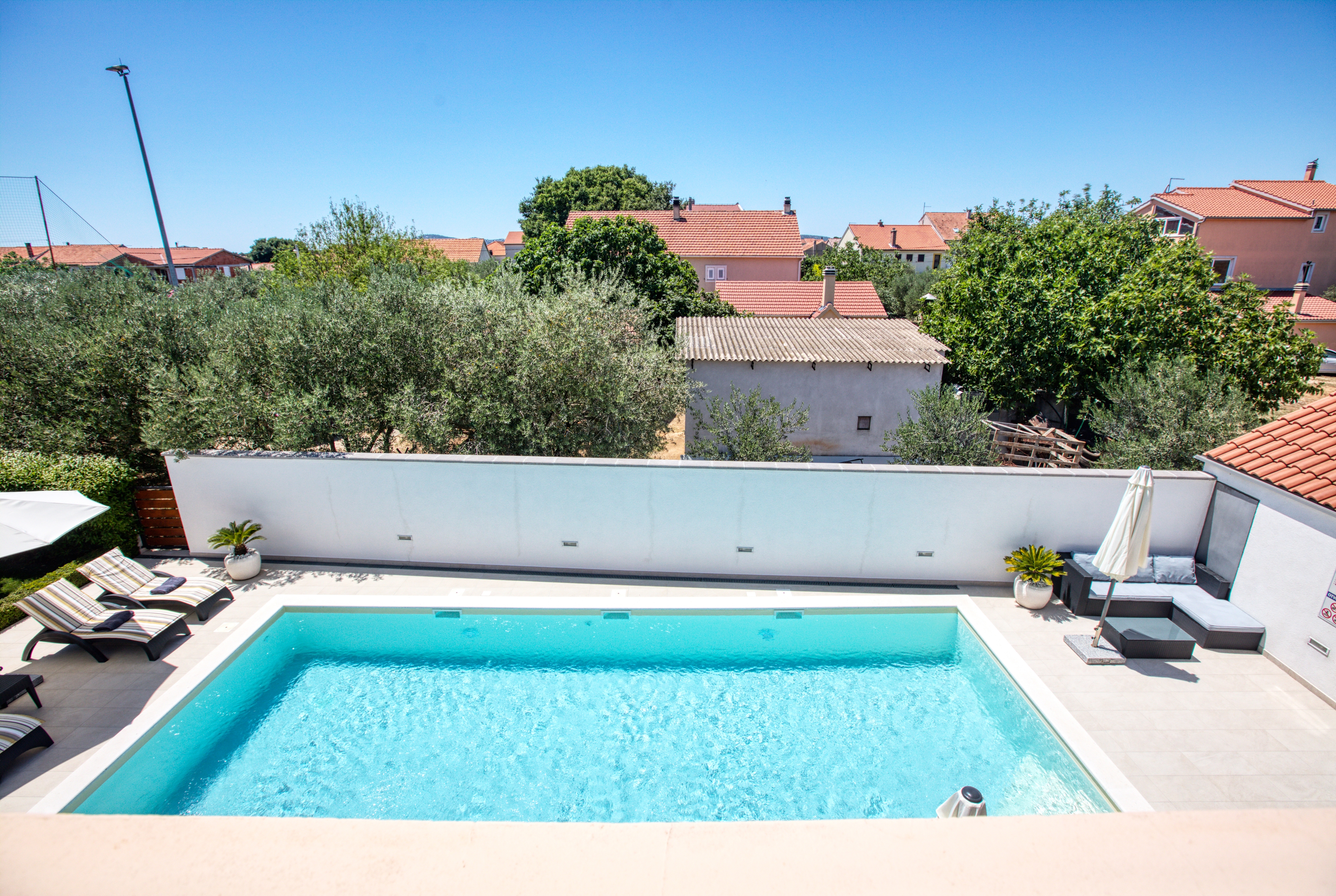 Two bedroom apartment with terrace Biograd na Moru, Biograd  A-c