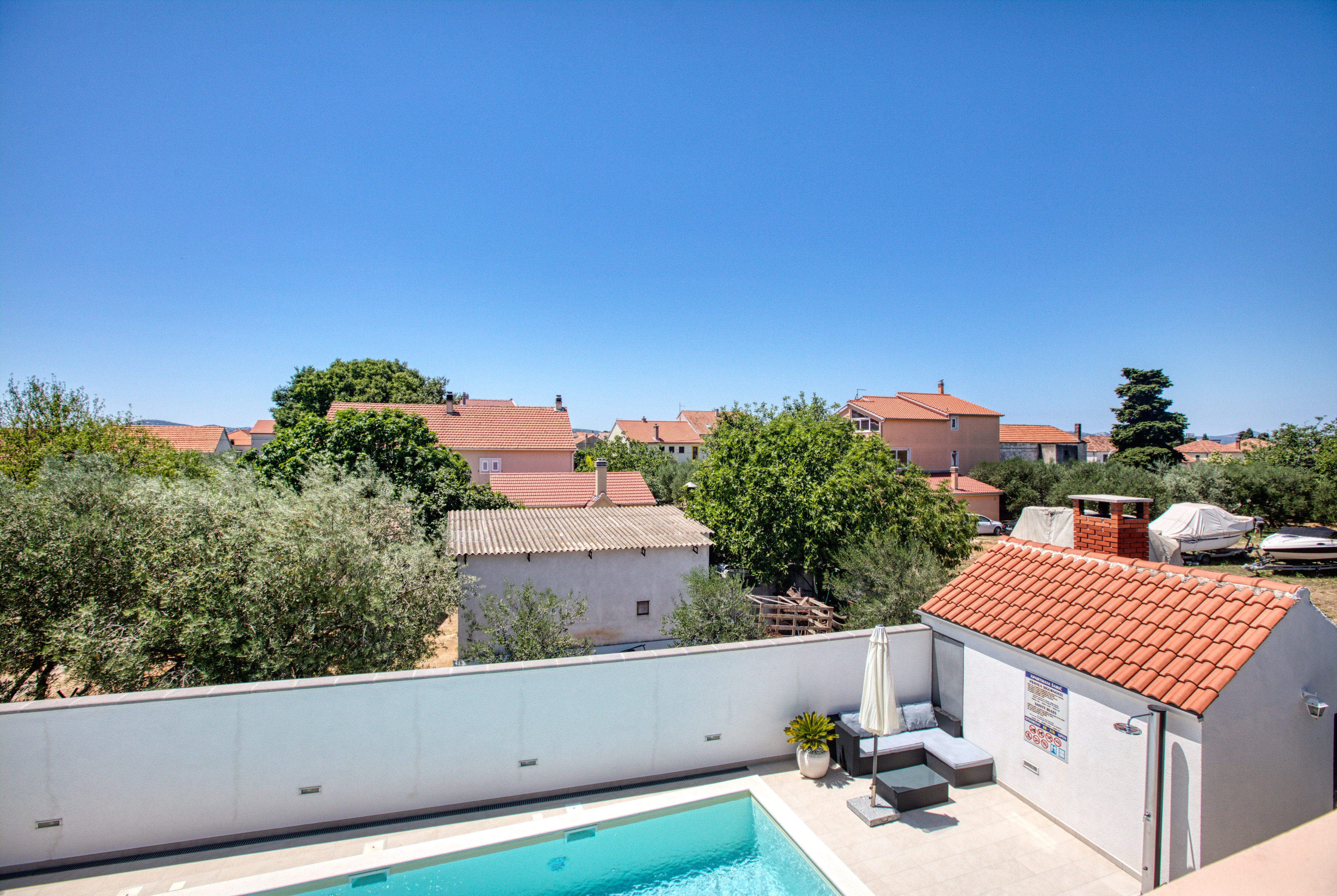Two bedroom apartment with terrace Biograd na Moru, Biograd  A-c