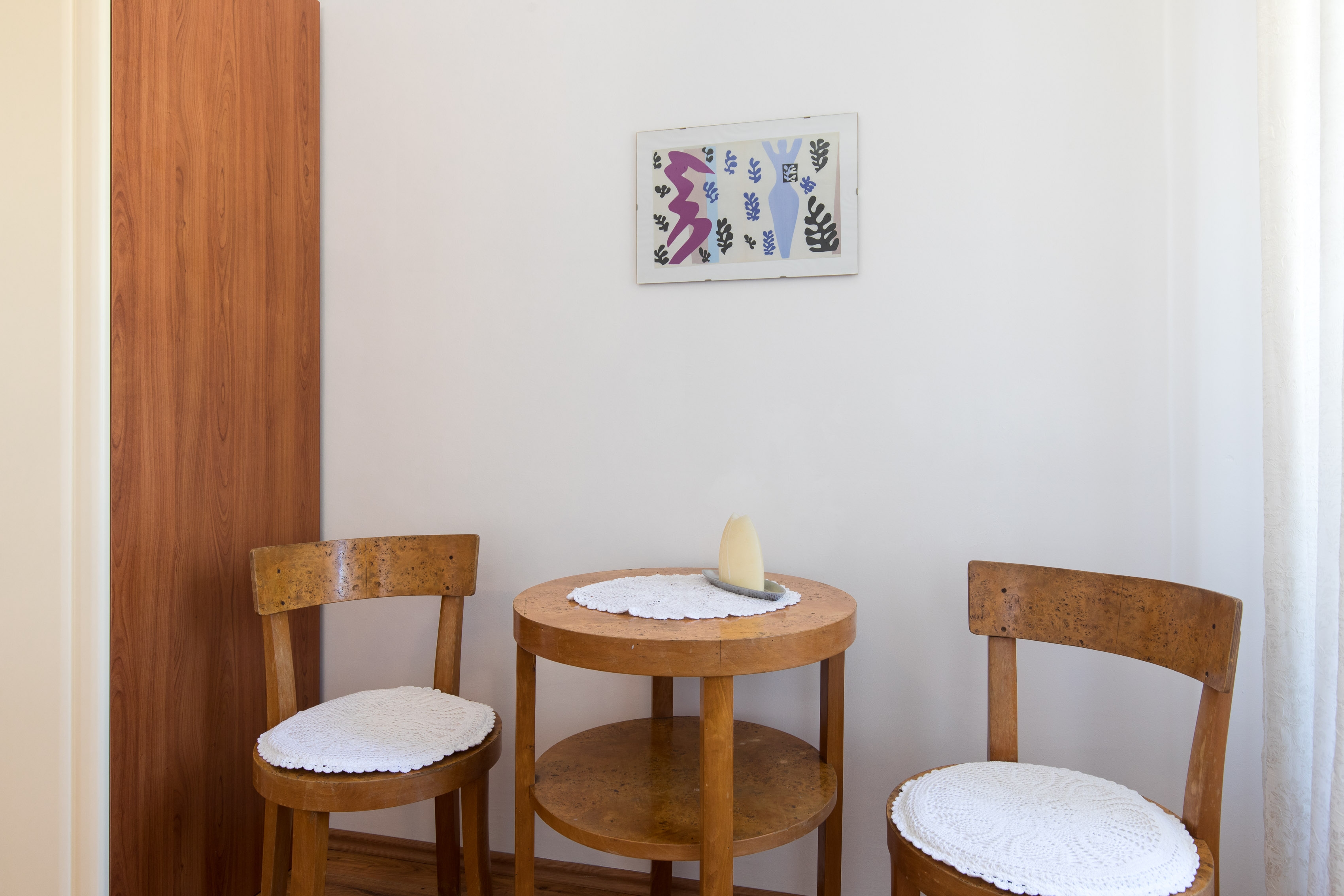 Two bedroom apartment with balcony and sea view Malinska, Krk  A-b