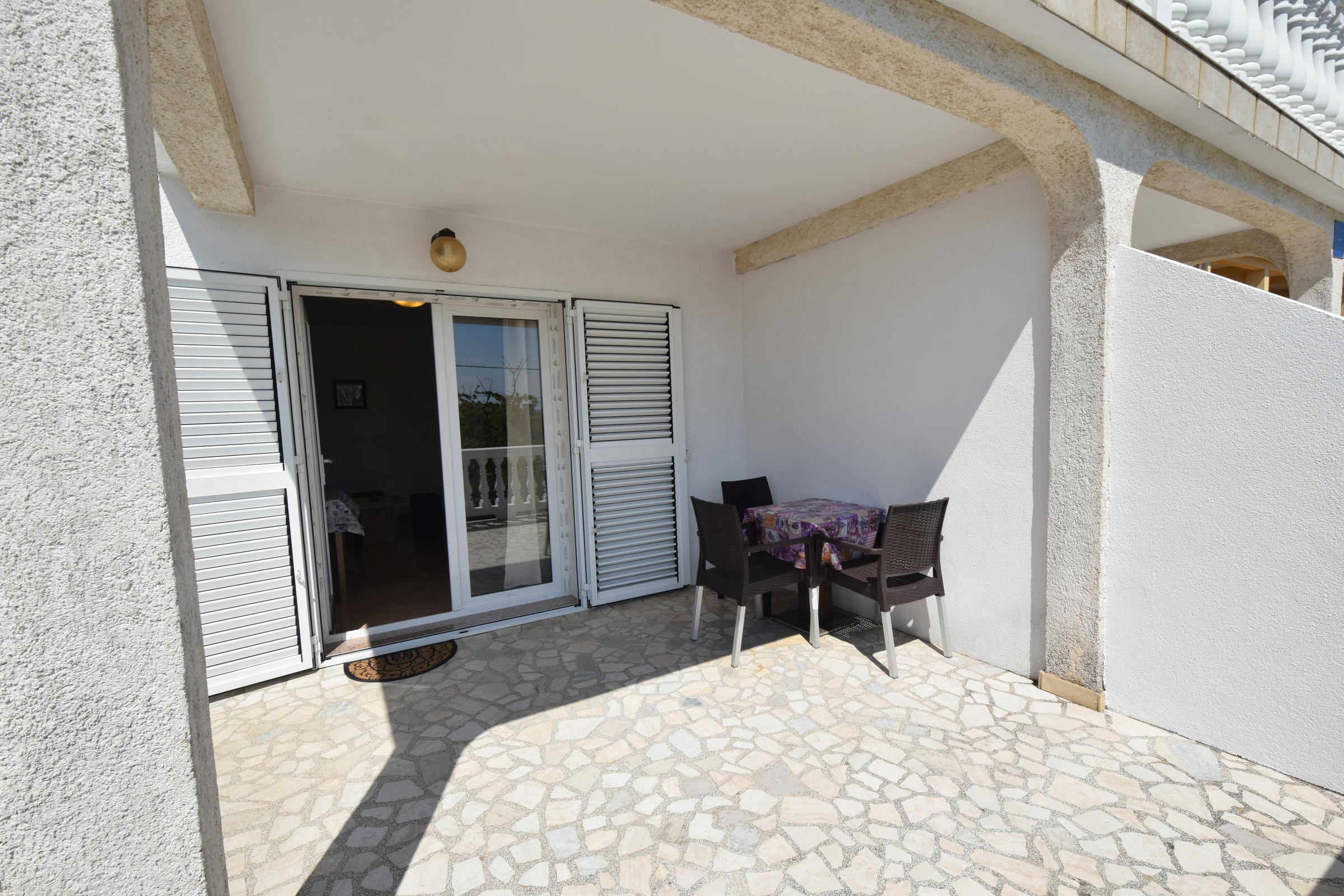 One bedroom apartment with terrace Krk (A-19365-a)