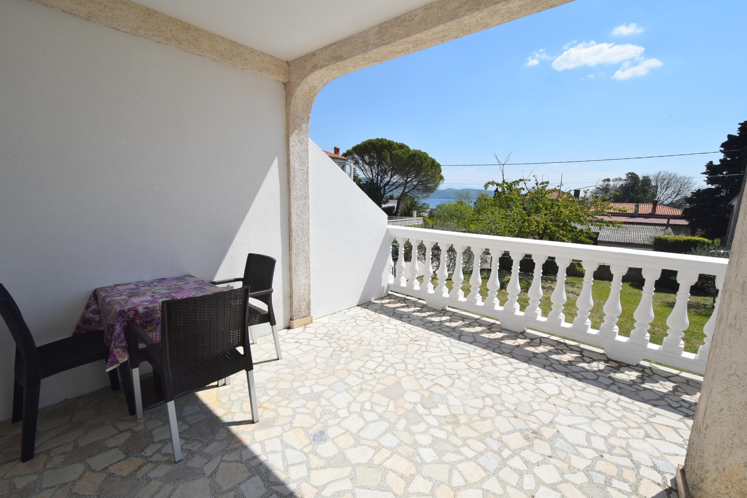 One bedroom apartment with terrace Krk  A-a