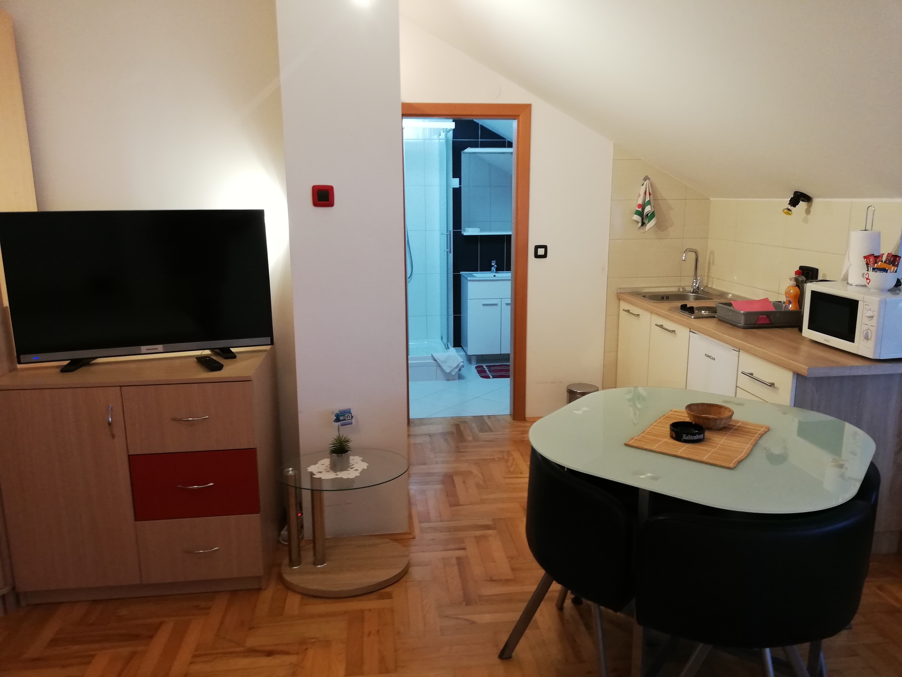 Studio flat with air-conditioning Osijek, Slavonija (AS-19366-c)