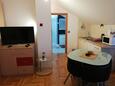 Osijek, Esszimmer in folgender Unterkunftsart studio-apartment, Haustiere erlaubt und WiFi.