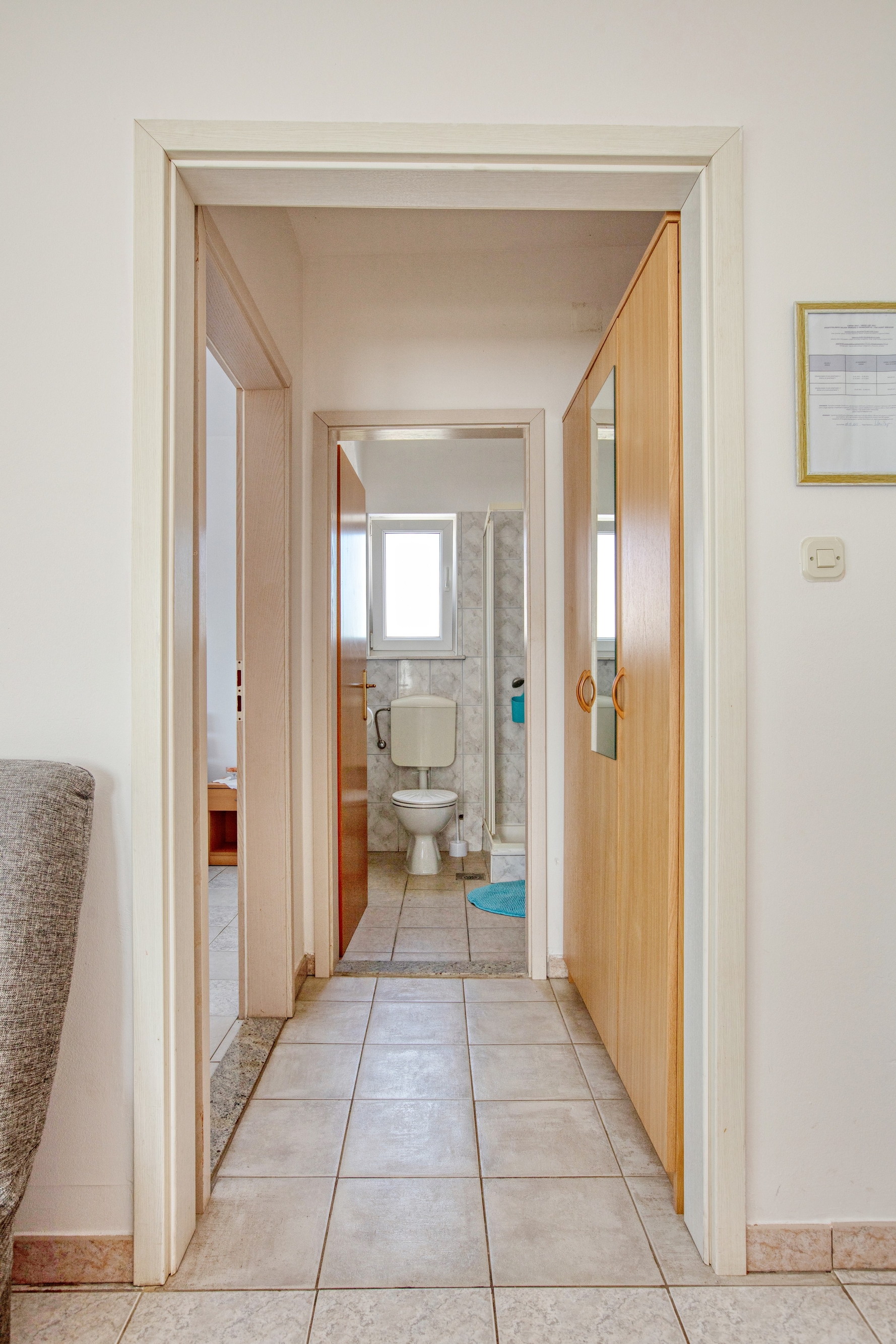 One bedroom apartment with terrace Rogoznica  A-a