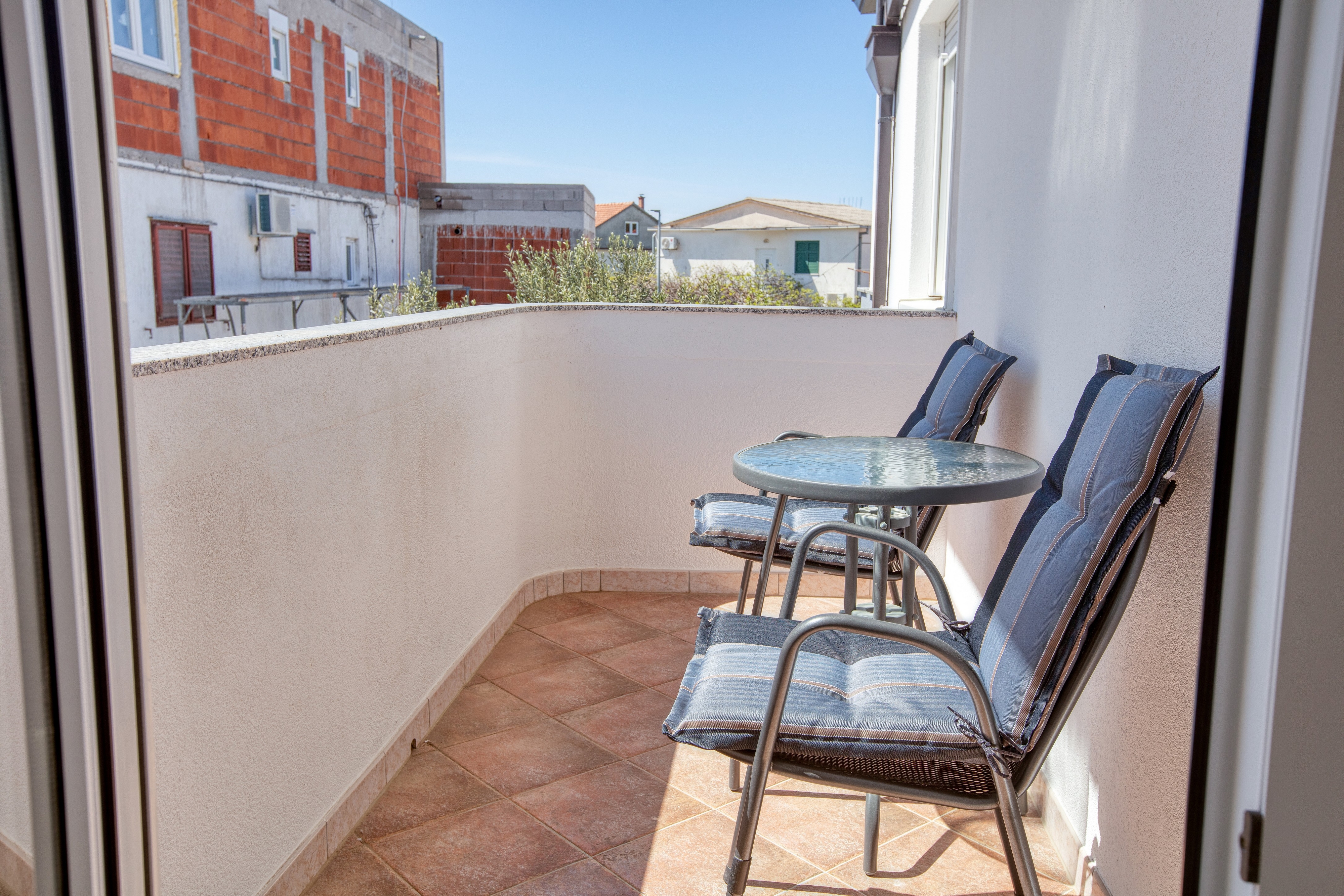 Studio flat with balcony Rogoznica  AS-a