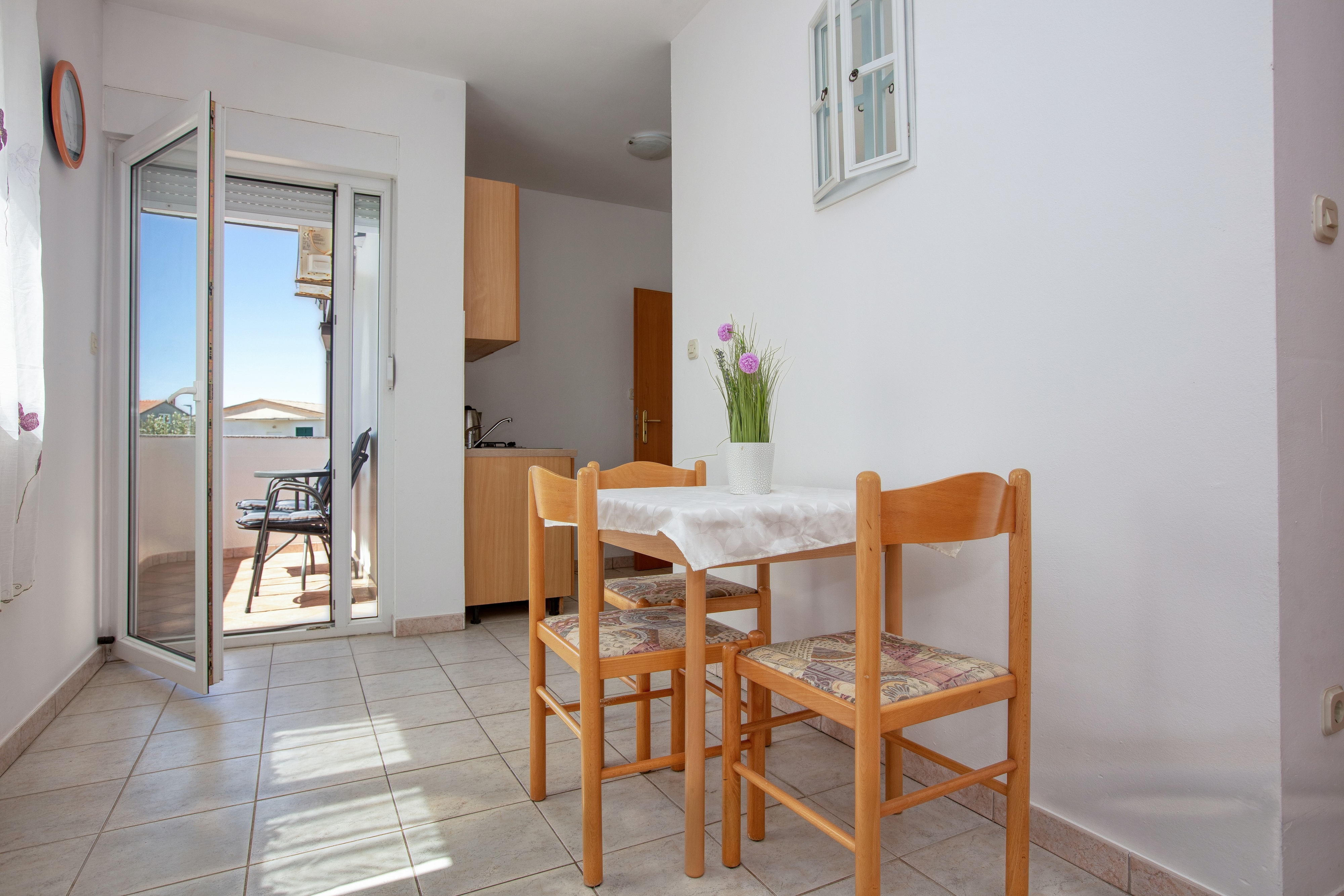 Studio flat with balcony Rogoznica (AS-19367-a)