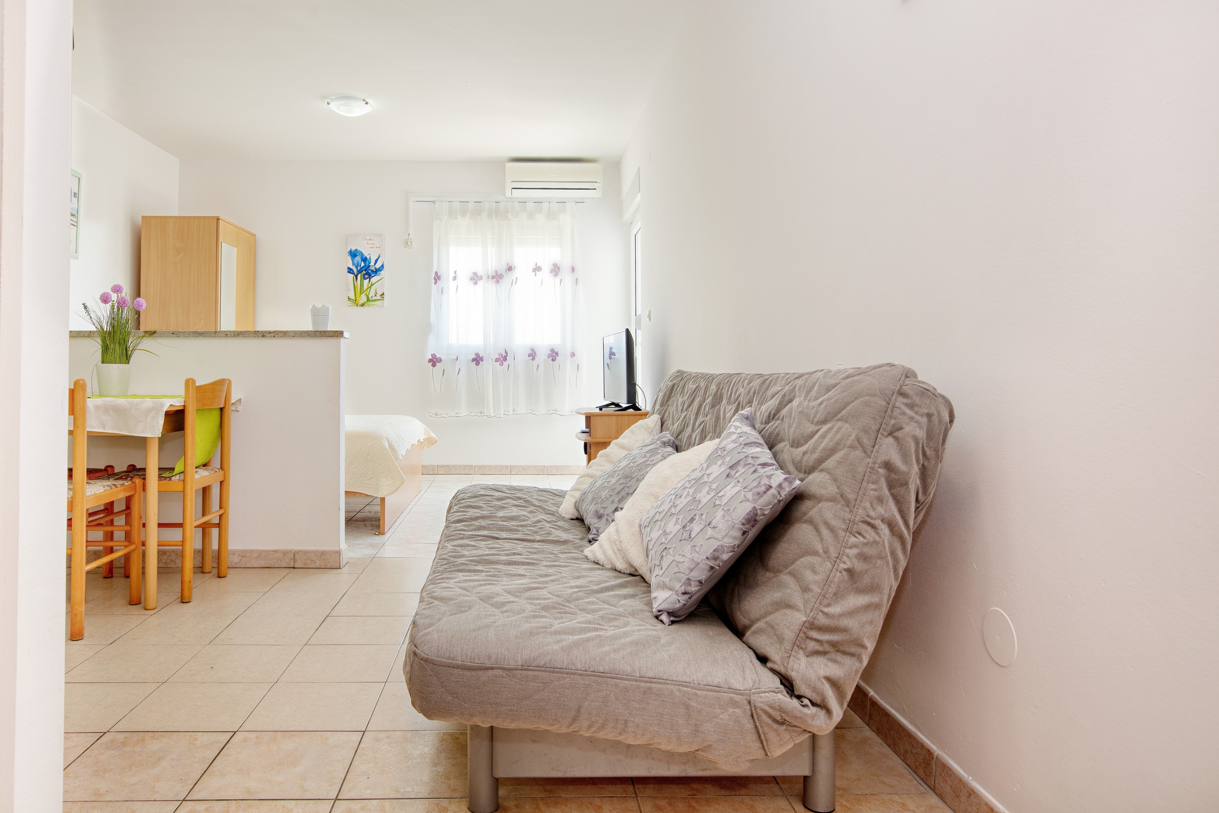 Studio flat with balcony Rogoznica (AS-19367-b)