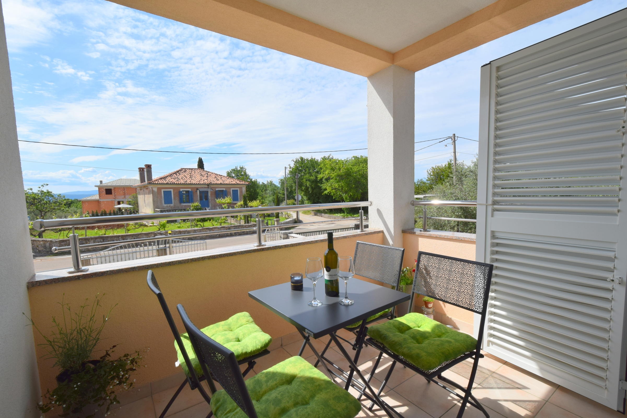 Two bedroom apartment with terrace Barušići, Krk  A-a
