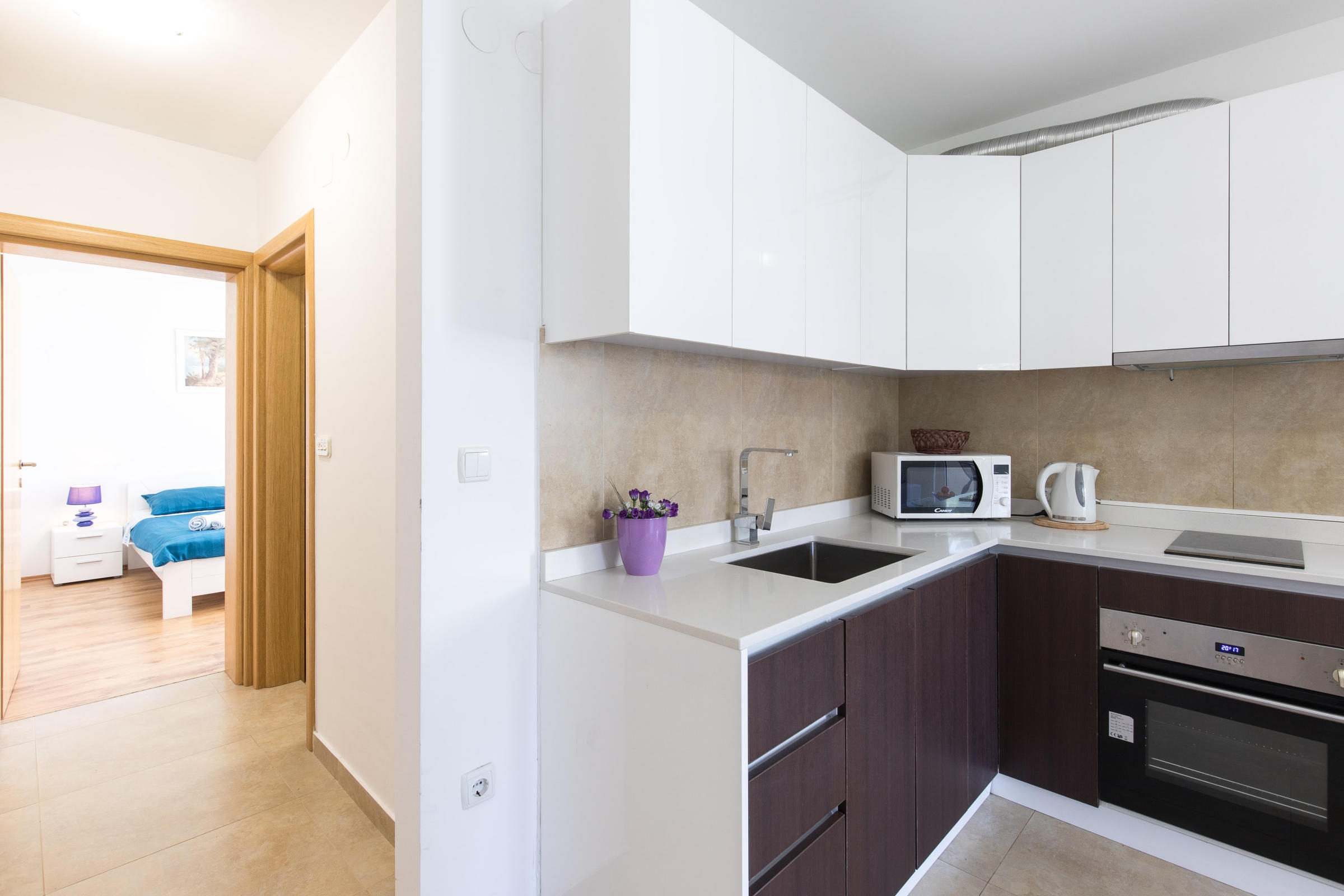 One bedroom apartment with balcony Malinska, Krk  A-a