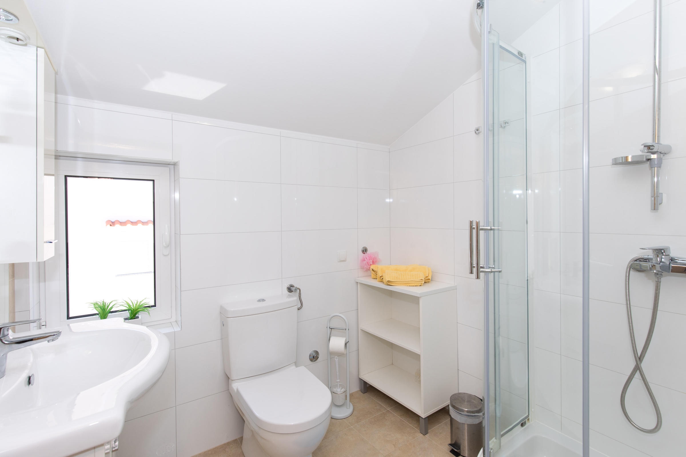 One bedroom apartment with balcony Malinska, Krk  A-c