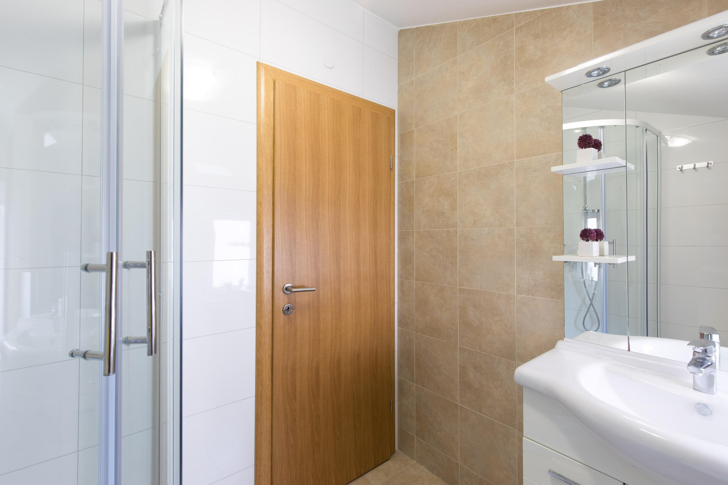 One bedroom apartment with balcony Malinska, Krk  A-c