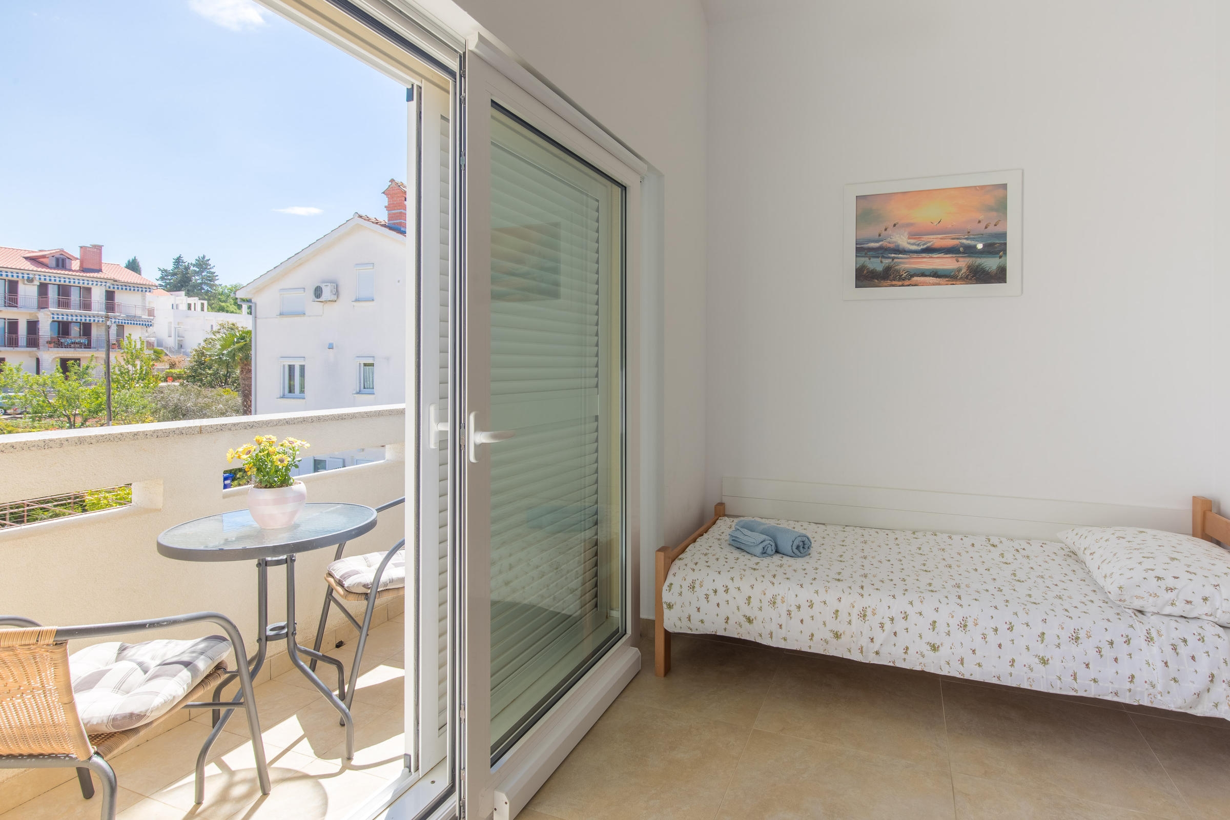 One bedroom apartment with balcony Malinska, Krk (A-19371-c)