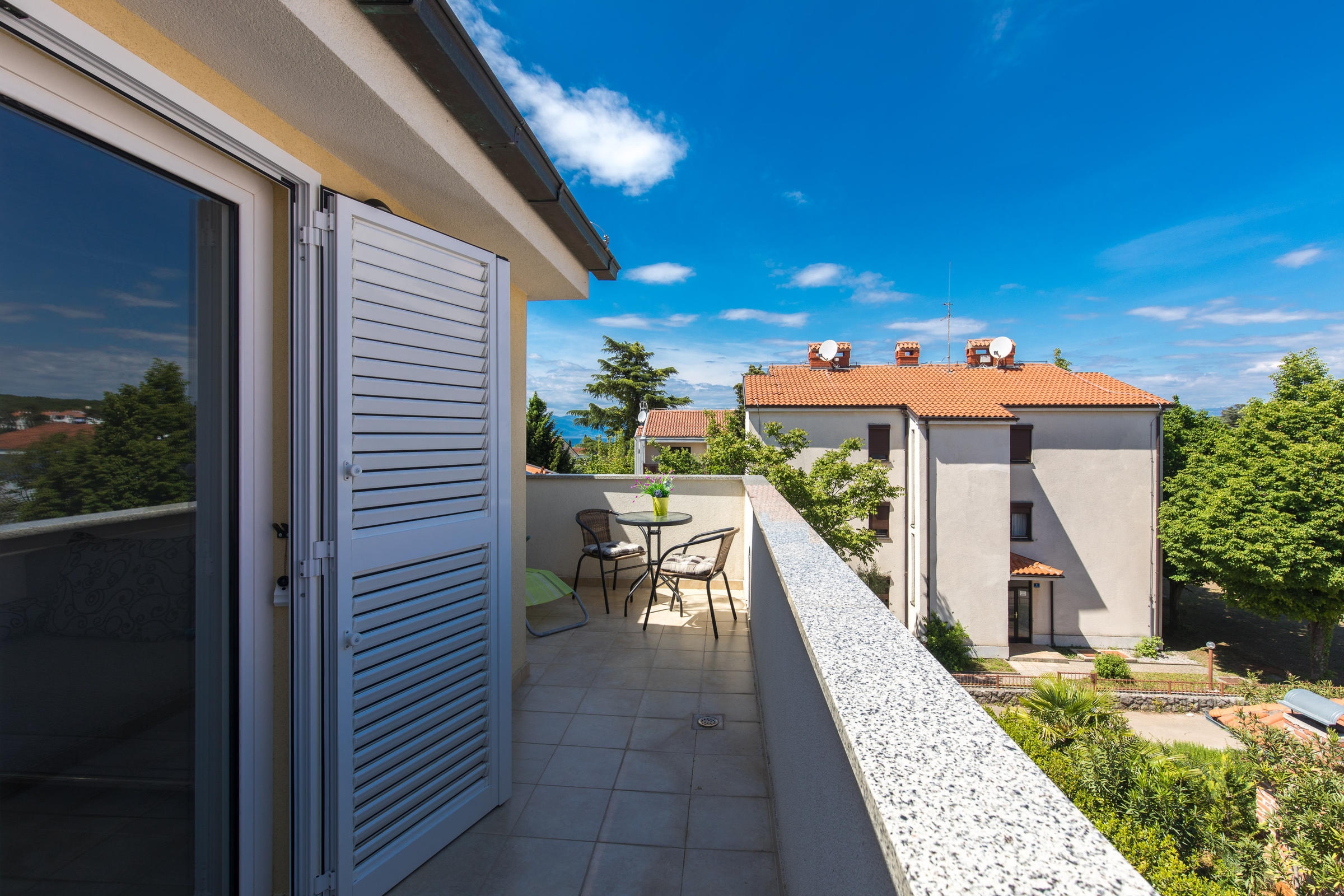 One bedroom apartment with balcony Malinska, Krk  A-d