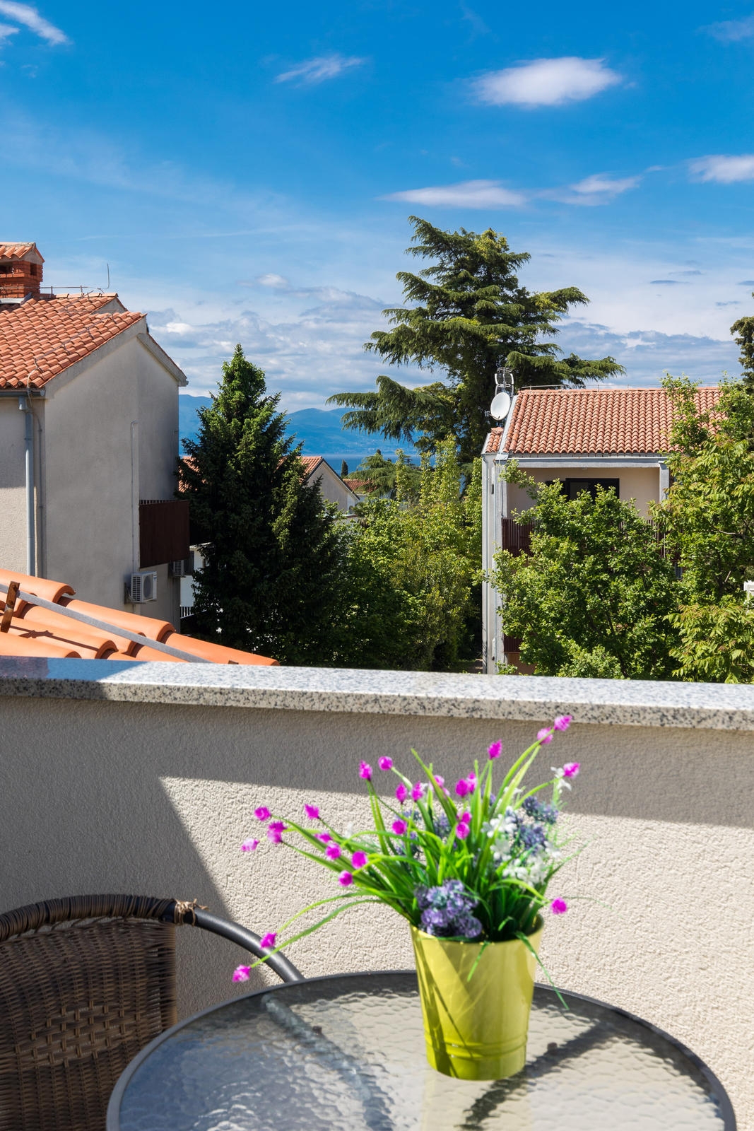 One bedroom apartment with balcony Malinska, Krk  A-d