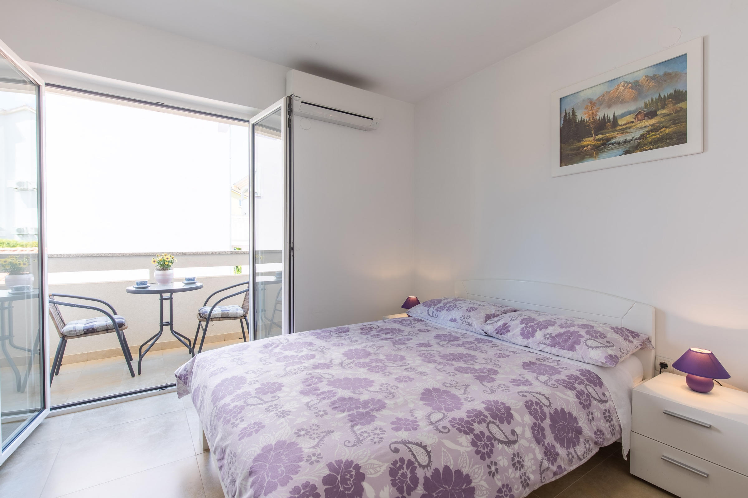 Studio flat with balcony Malinska, Krk (AS-19371-a)