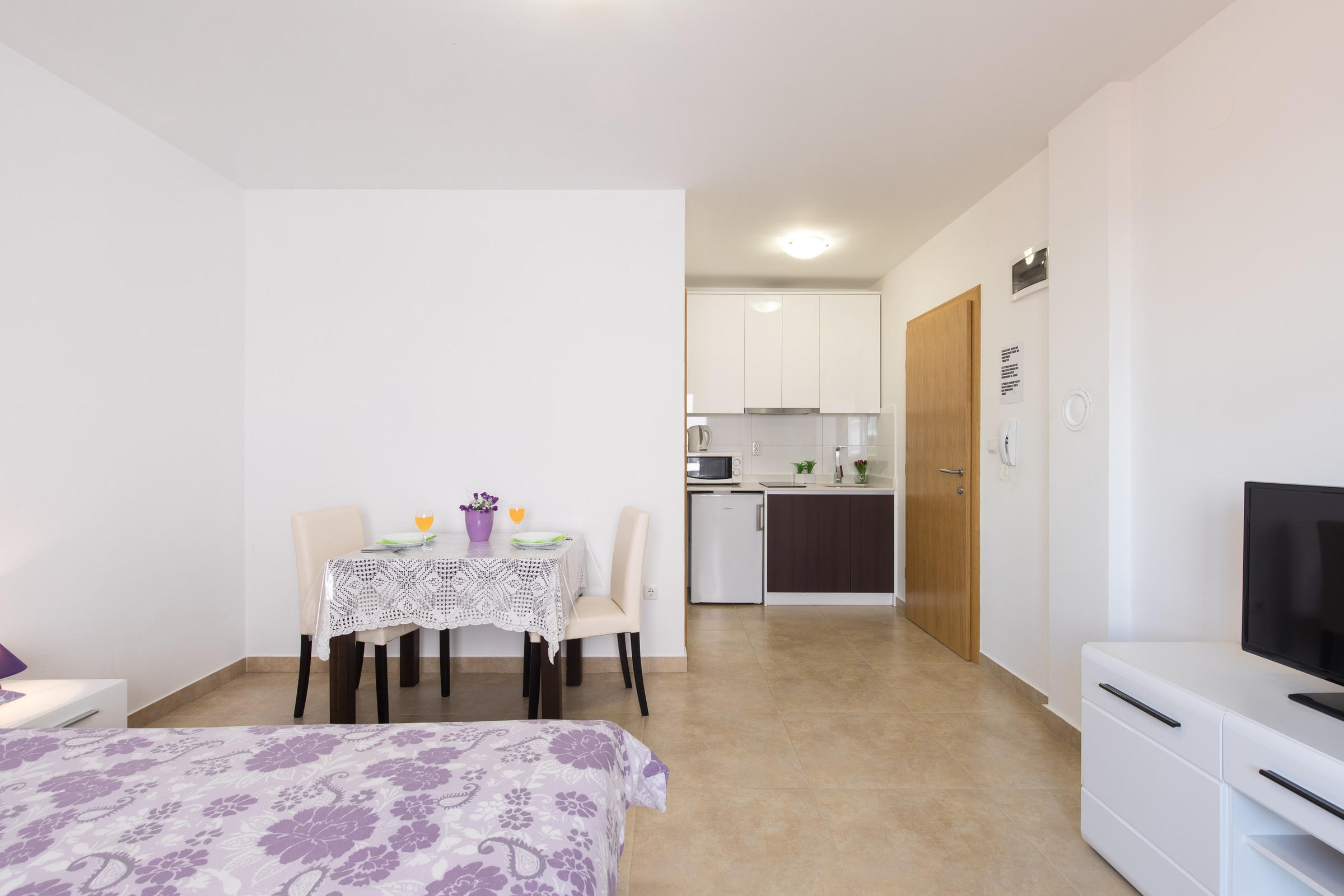 Studio flat with balcony Malinska, Krk (AS-19371-a)