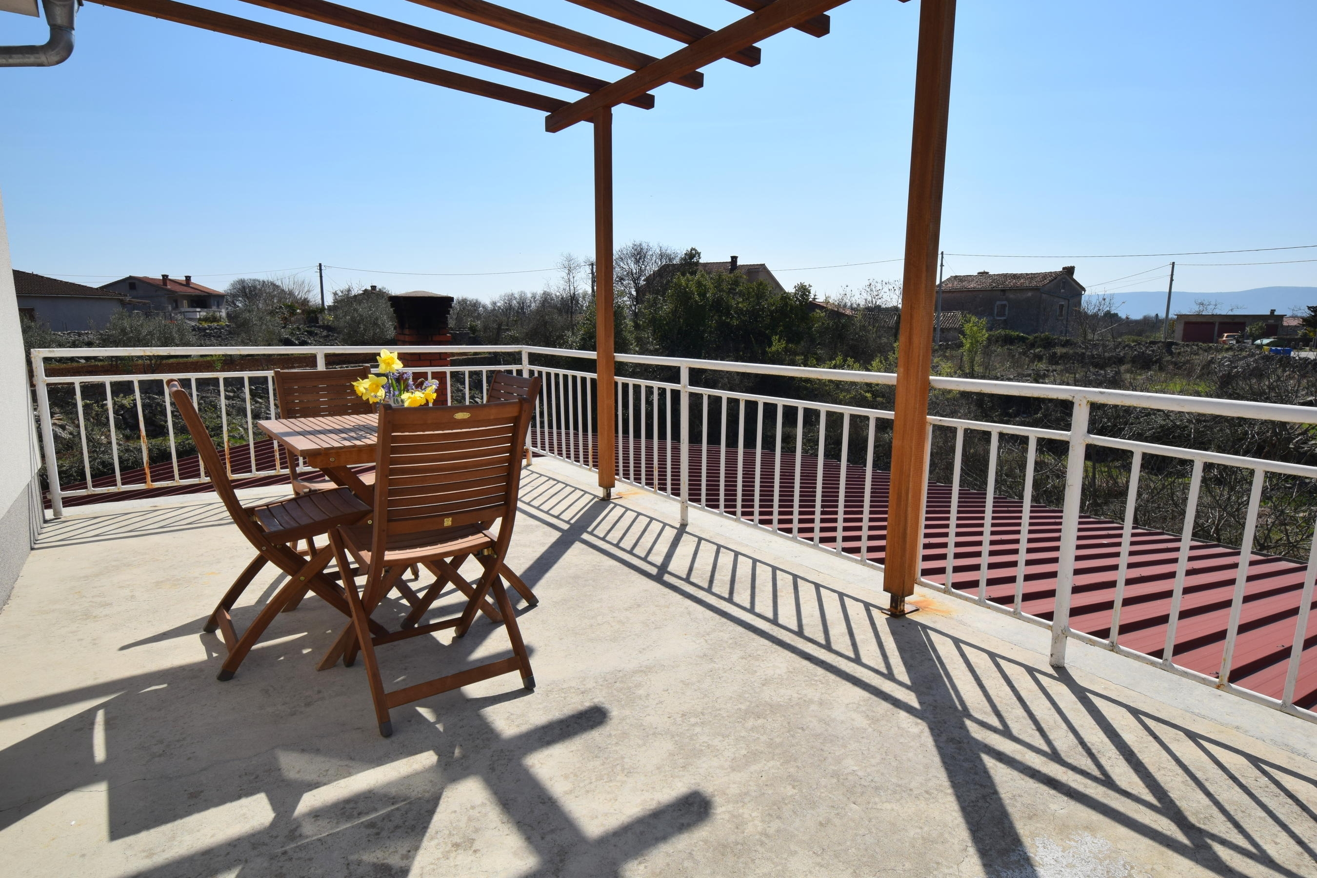 Two bedroom apartment with terrace Nenadići, Krk  A-a