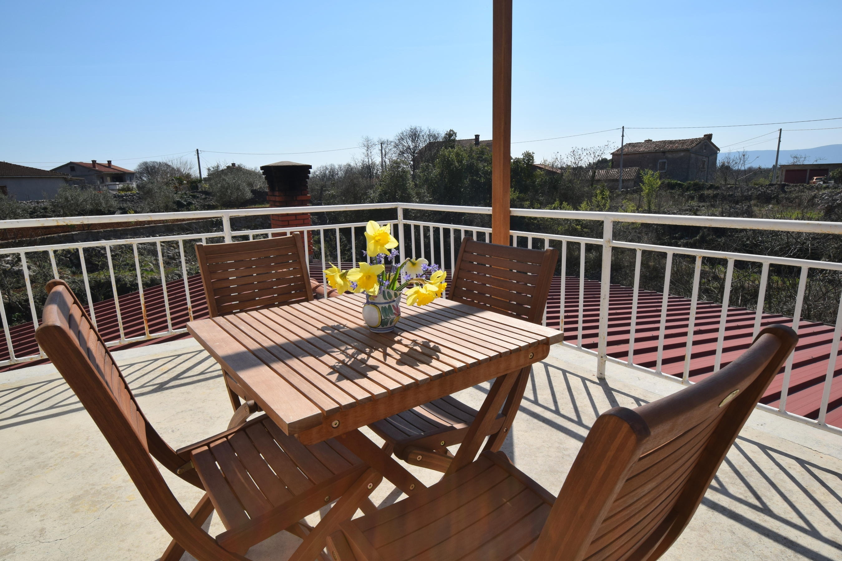 Two bedroom apartment with terrace Nenadići, Krk  A-a