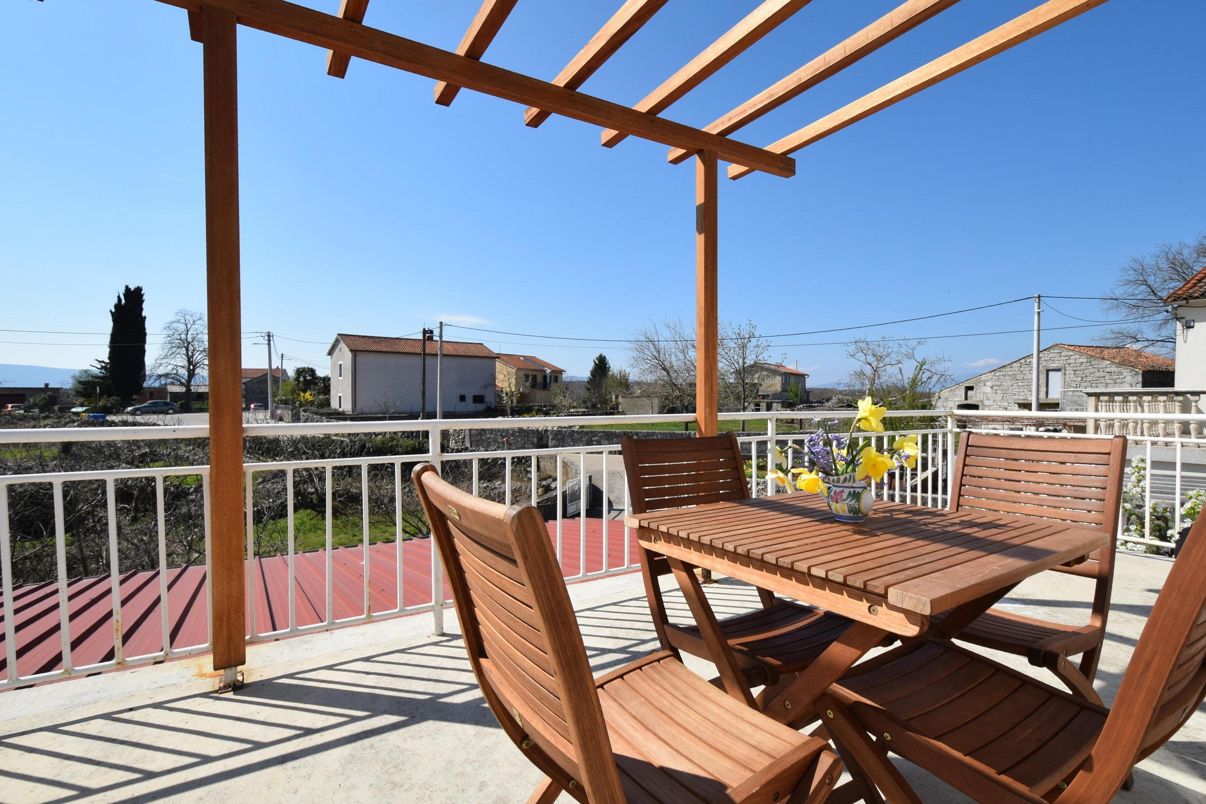 Two bedroom apartment with terrace Nenadići, Krk  A-a