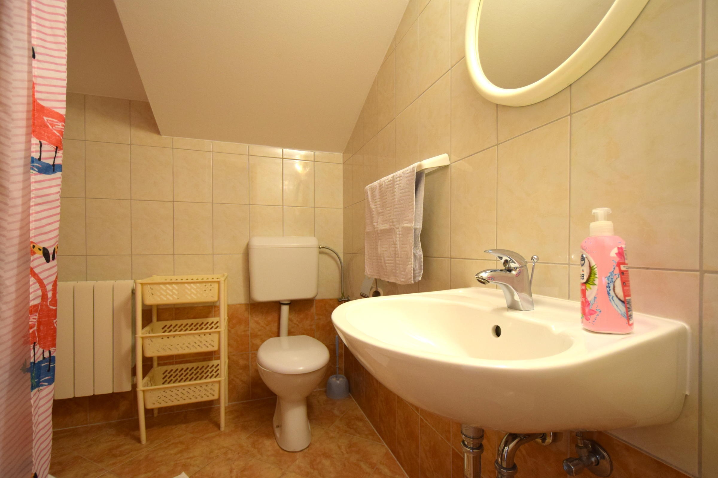 Three bedroom apartment with terrace and sea view Čižići, Krk  A-a