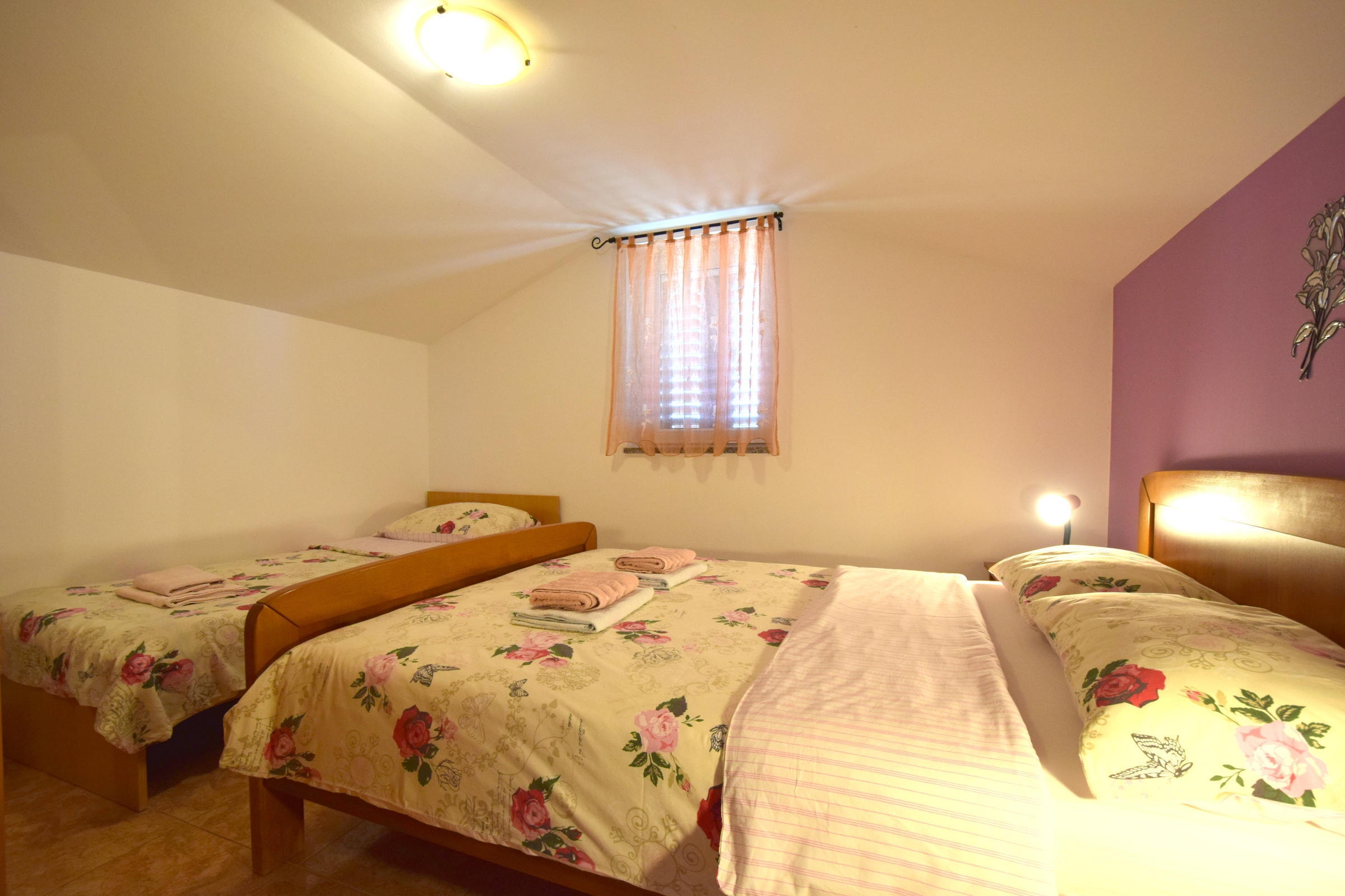 Three bedroom apartment with terrace and sea view Čižići, Krk  A-a