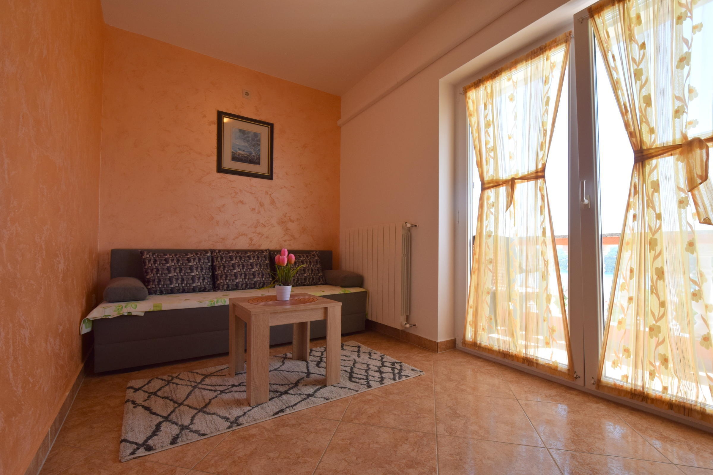 Two bedroom apartment with terrace and sea view Čižići, Krk (A-19375-b) Two bedroom apartment with terrace and sea view Čižići, Krk (A-19375-b)