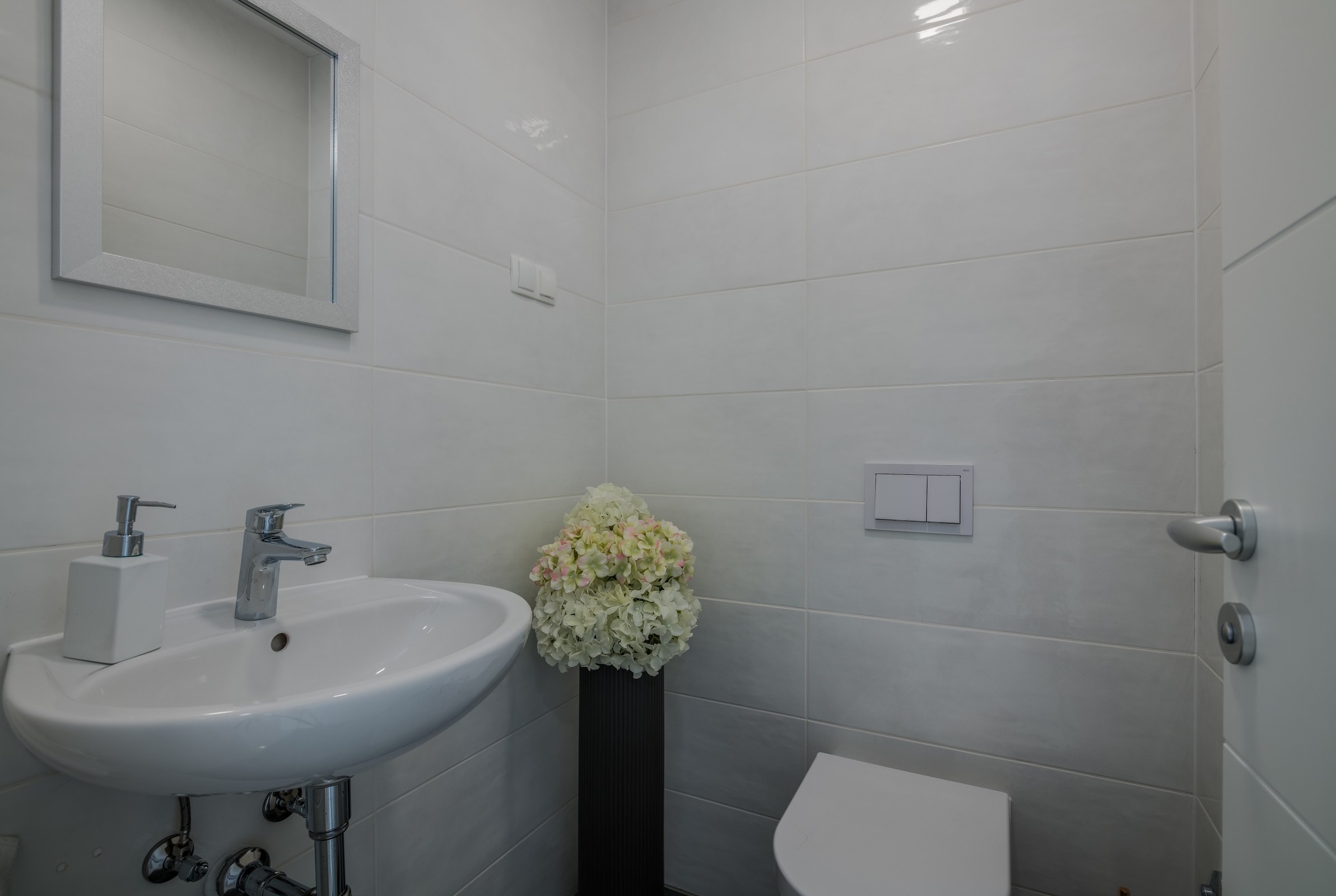 Two bedroom apartment with terrace and sea view Vantačići, Krk  A-a