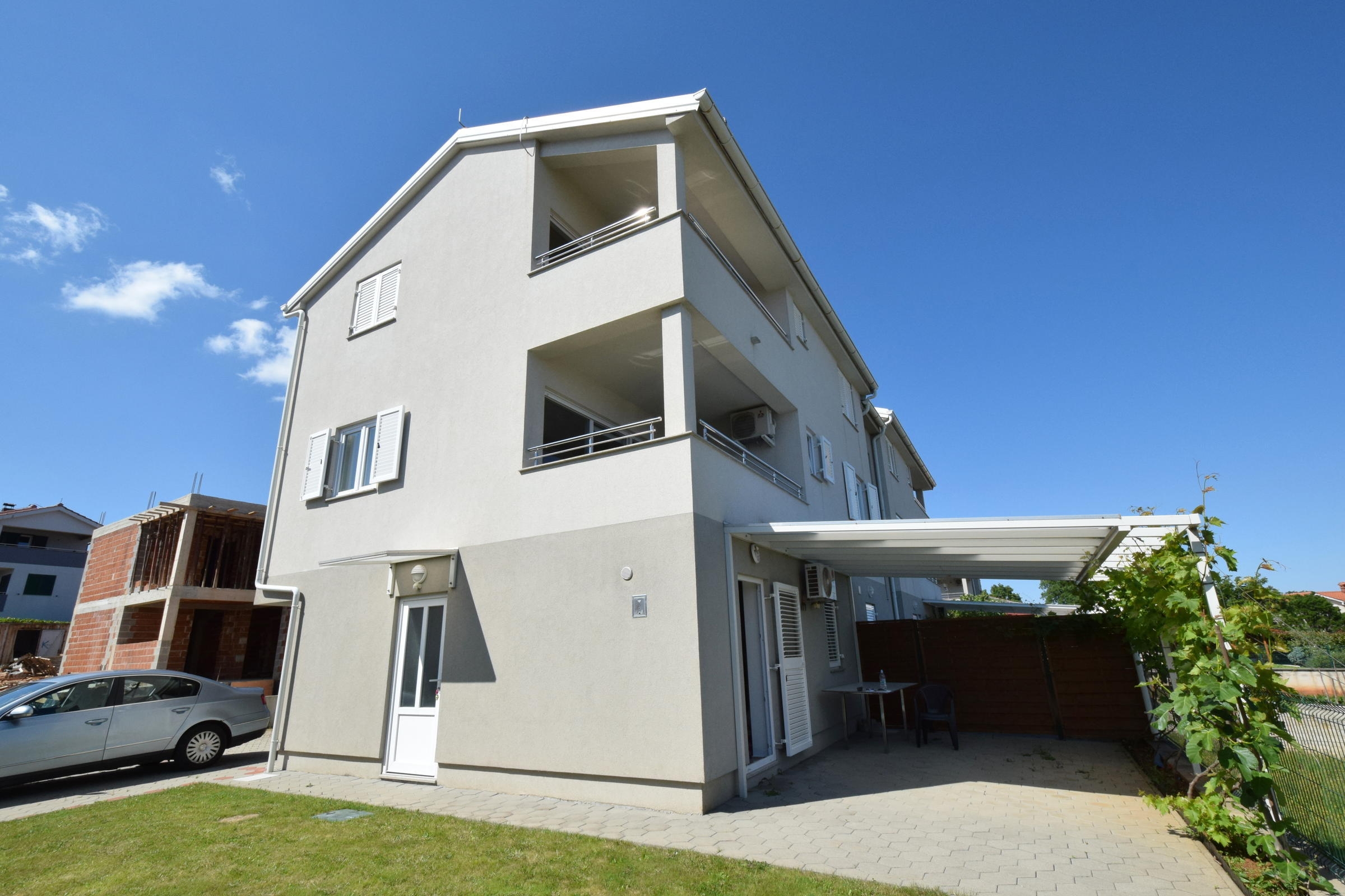 Two bedroom apartment with terrace Vantačići, Krk (A-19386-a)