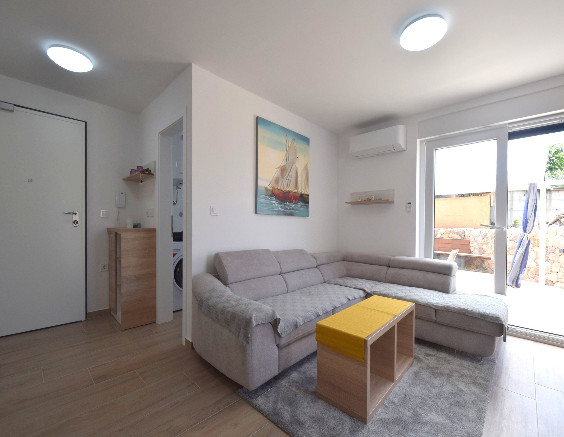 One bedroom apartment with terrace Vantačići, Krk (A-19387-a)