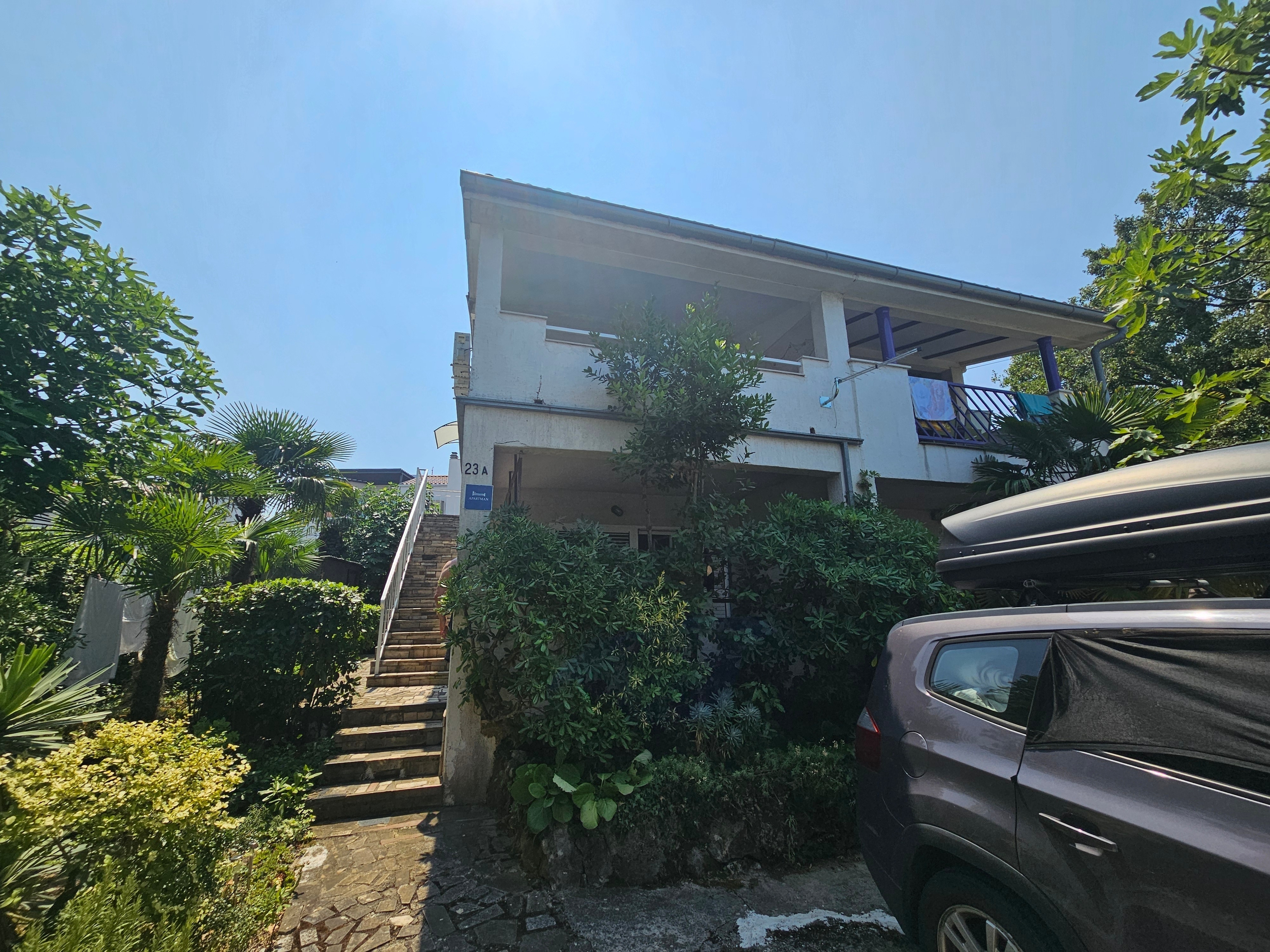 One bedroom apartment with terrace Vantačići, Krk (A-19388-a)