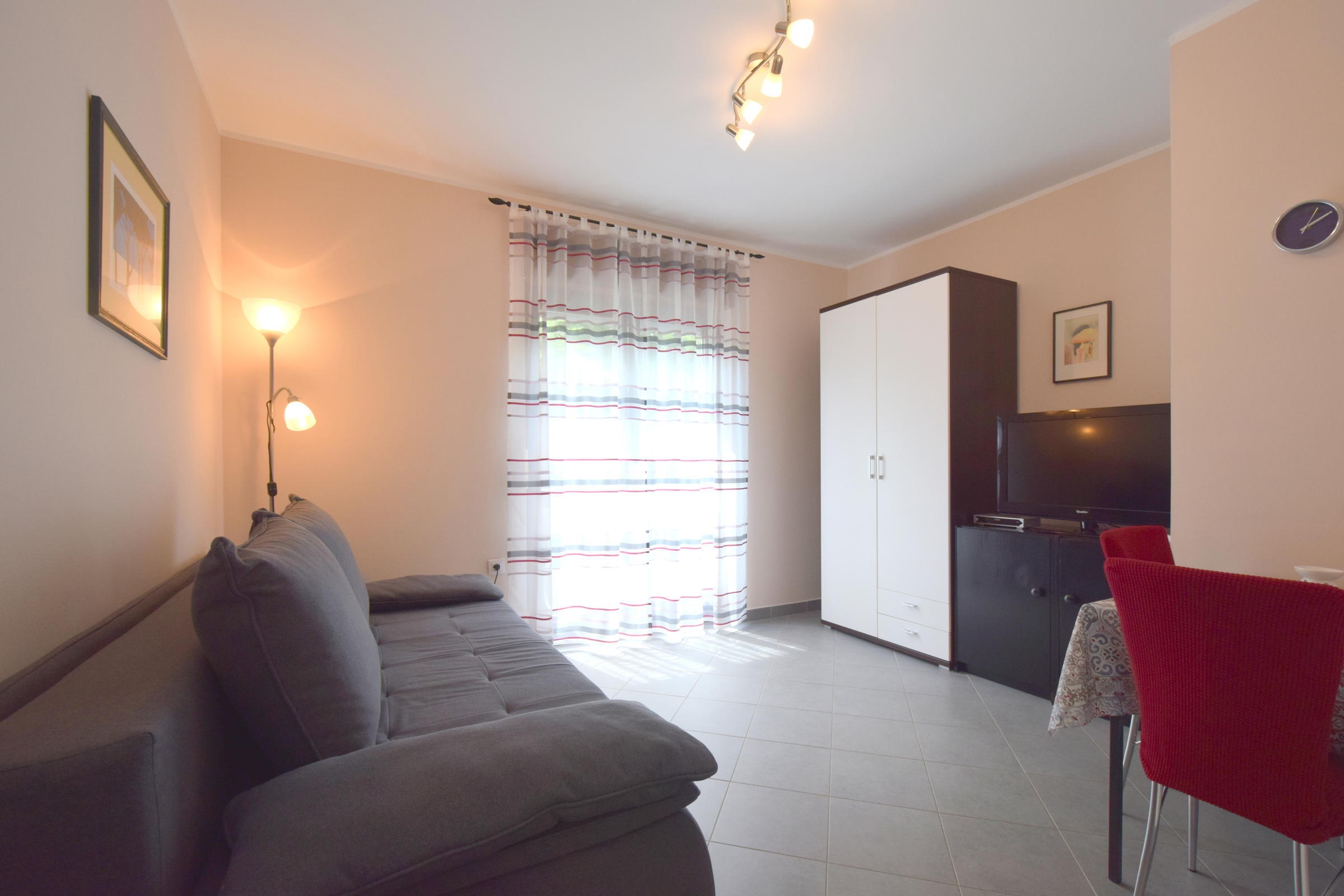 Studio flat with air-conditioning Malinska, Krk (AS-19389-a)