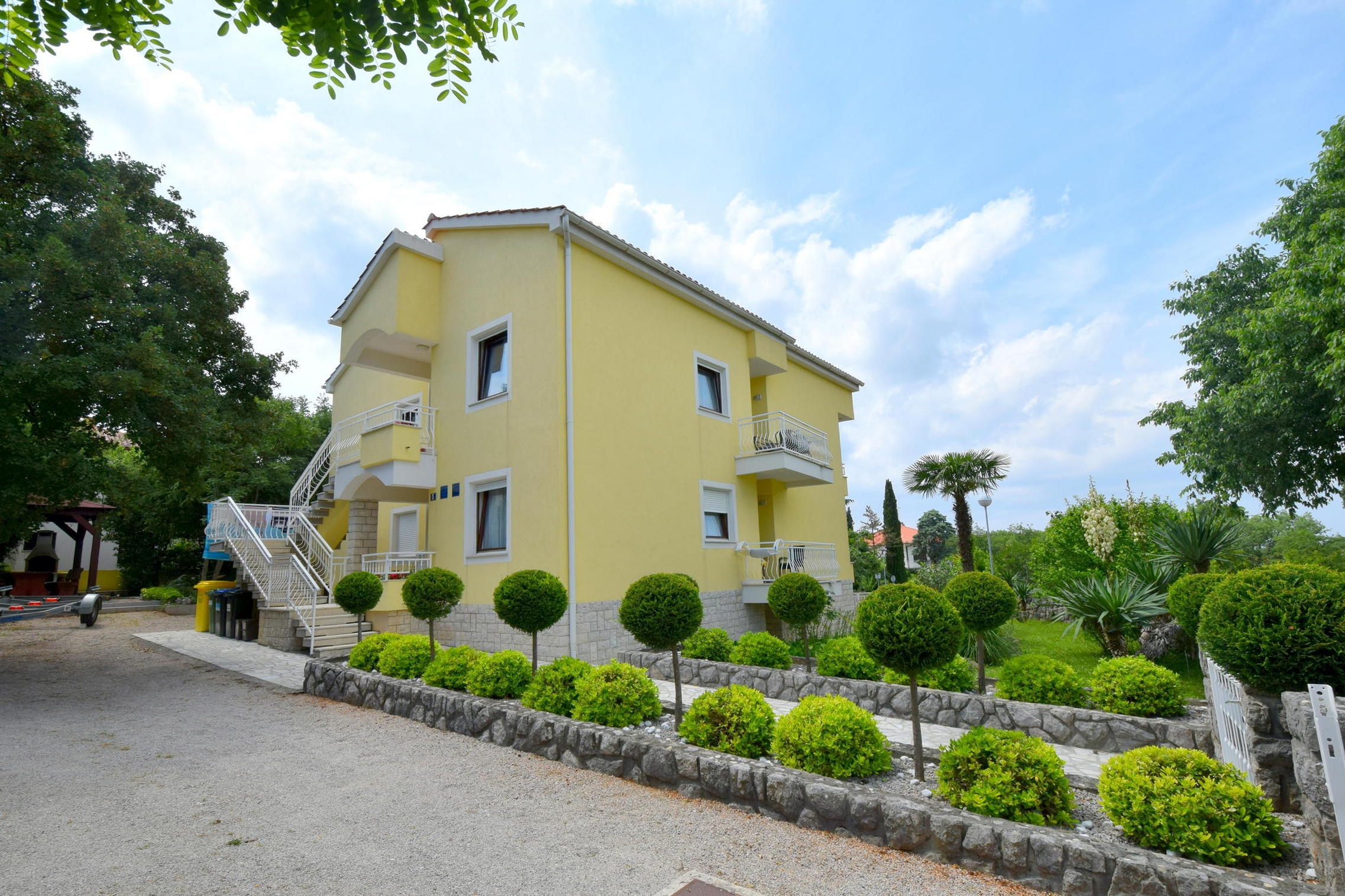 One bedroom apartment with balcony Malinska, Krk (A-19389-a)