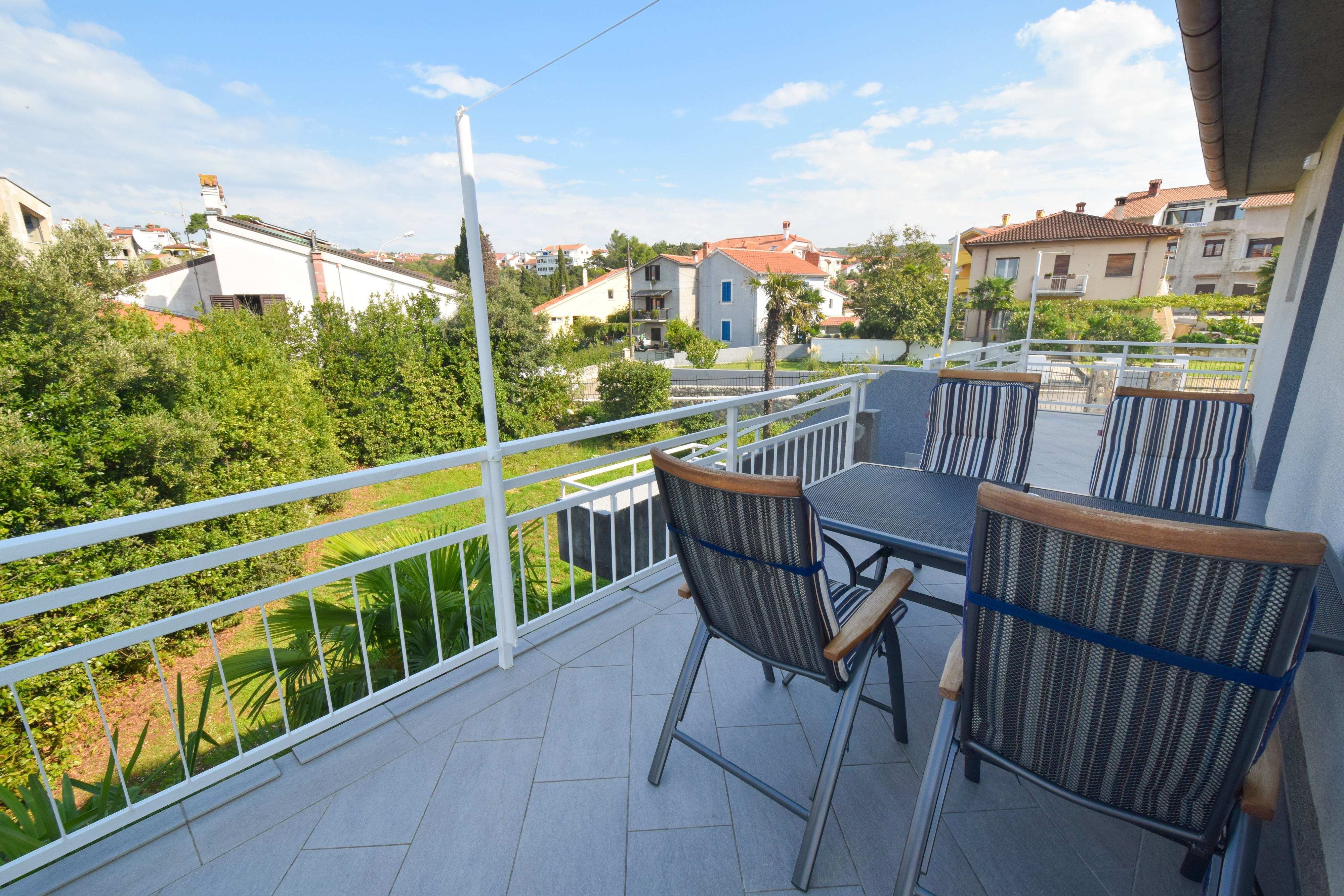 Two bedroom apartment with terrace Malinska, Krk  A-a