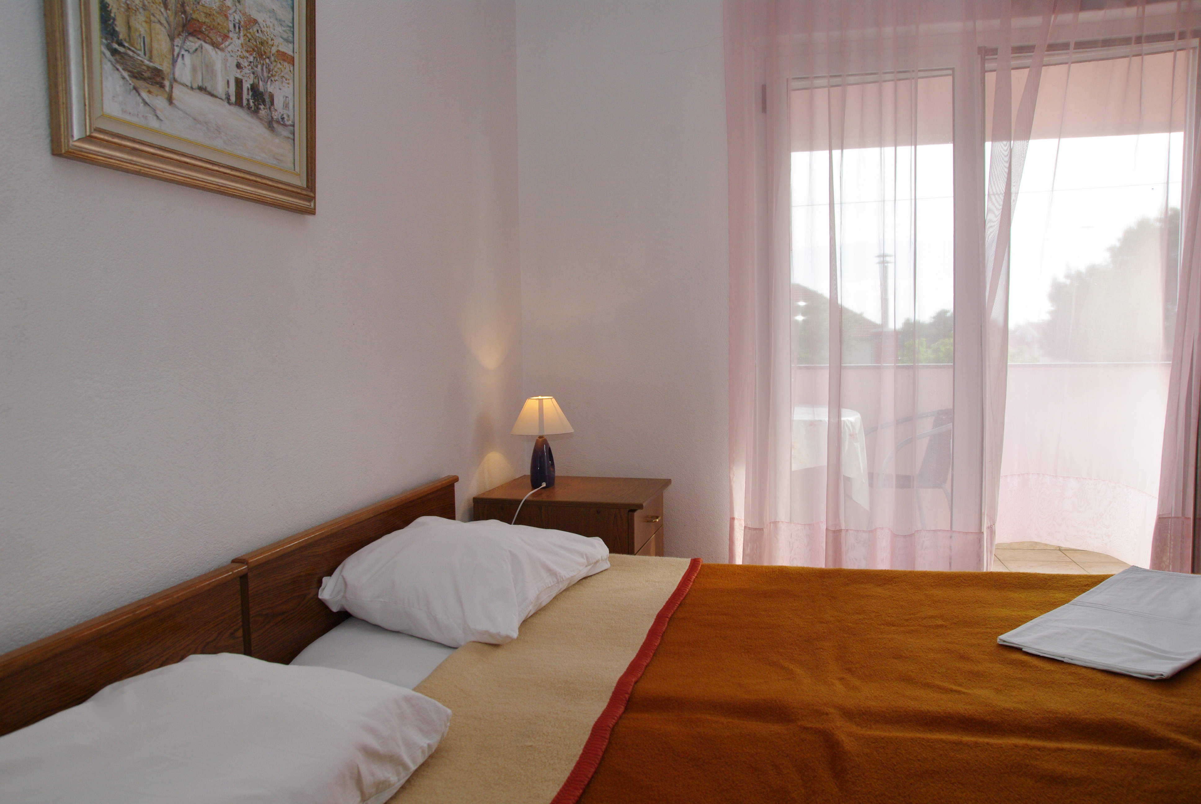 Two bedroom apartment with terrace and sea view Privlaka, Zadar (A-19393-c)