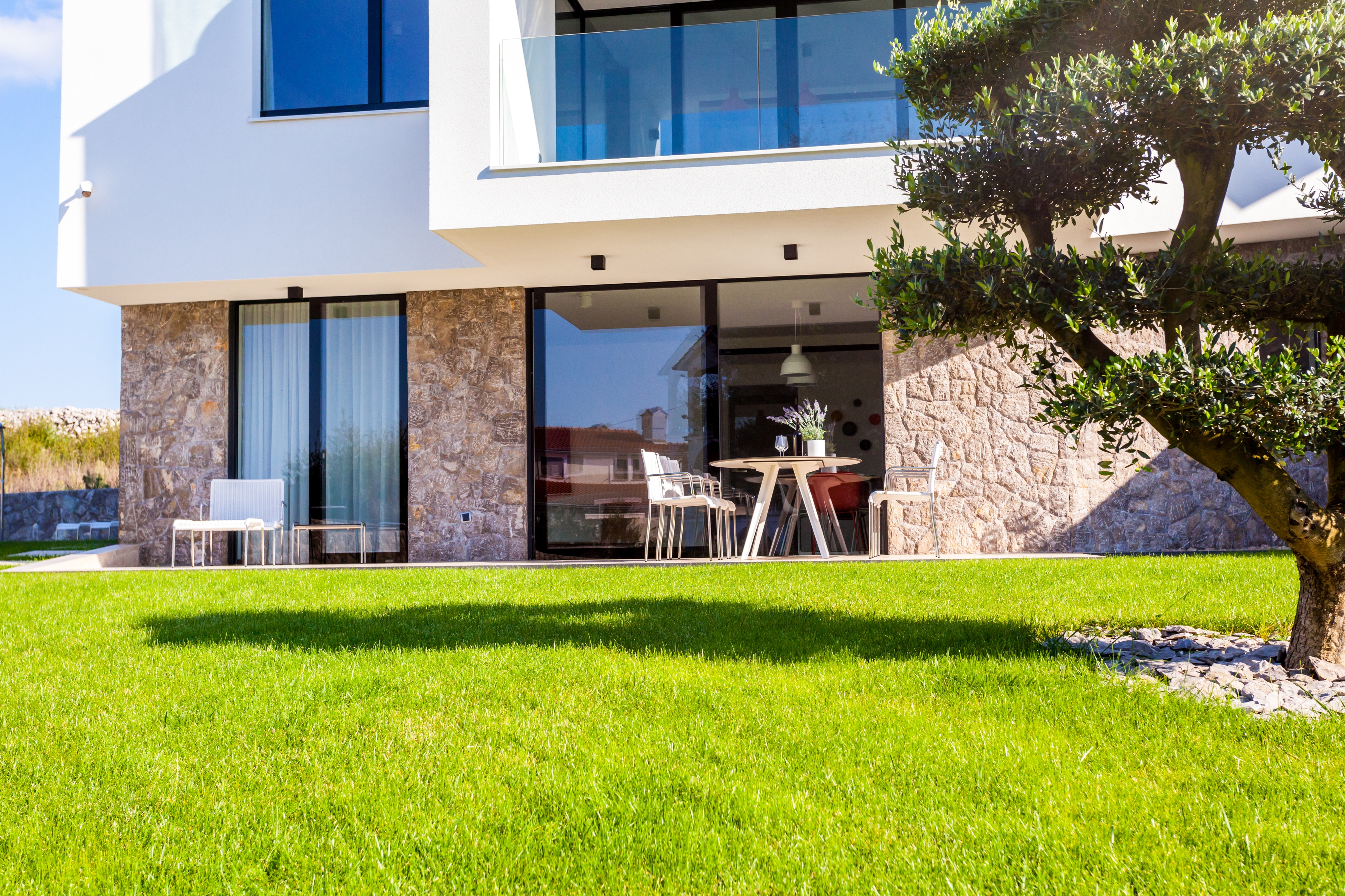 Three bedroom apartment with terrace Vantačići, Krk  A-a