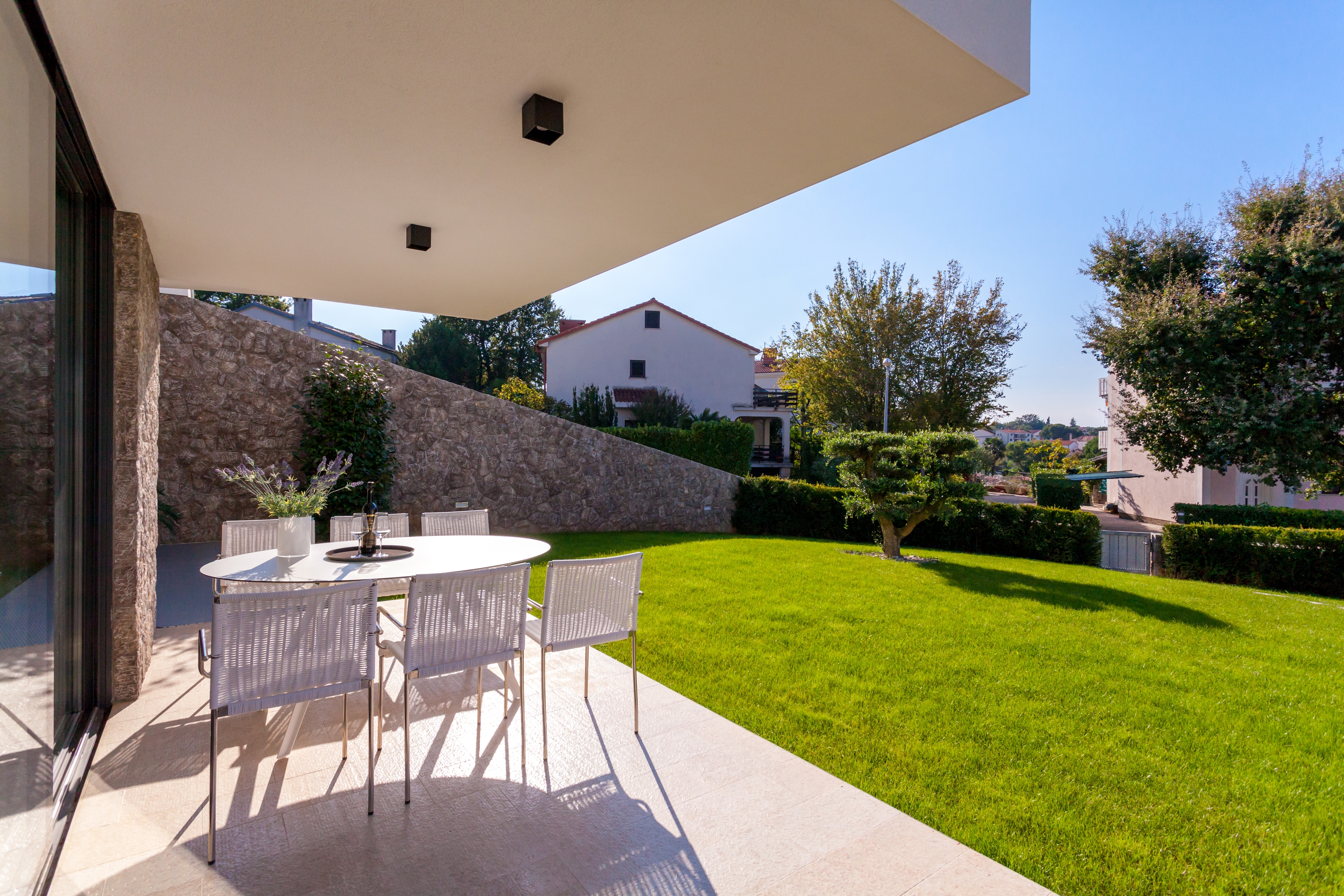 Three bedroom apartment with terrace Vantačići, Krk  A-a