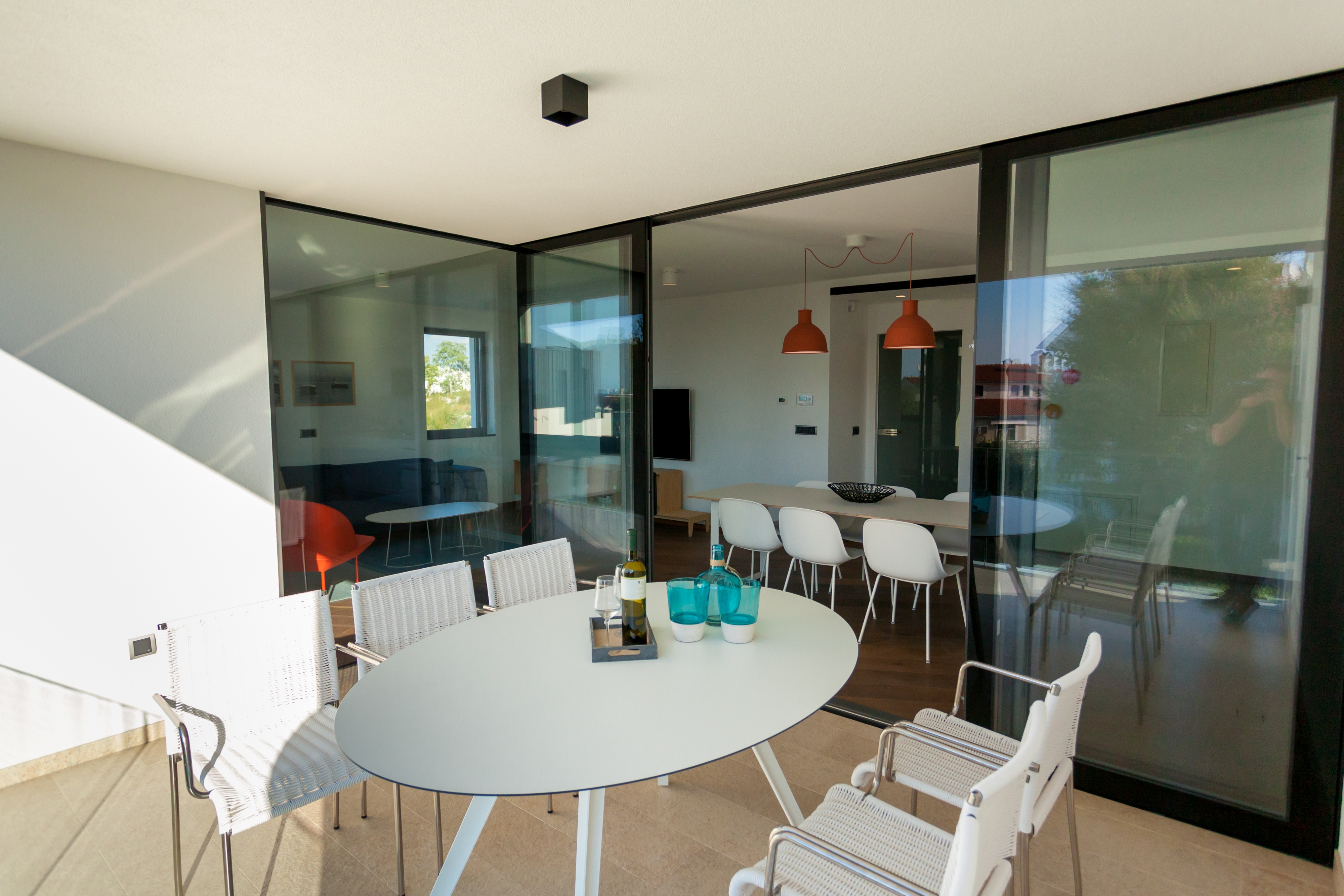 Three bedroom apartment with terrace Vantačići, Krk  A-a