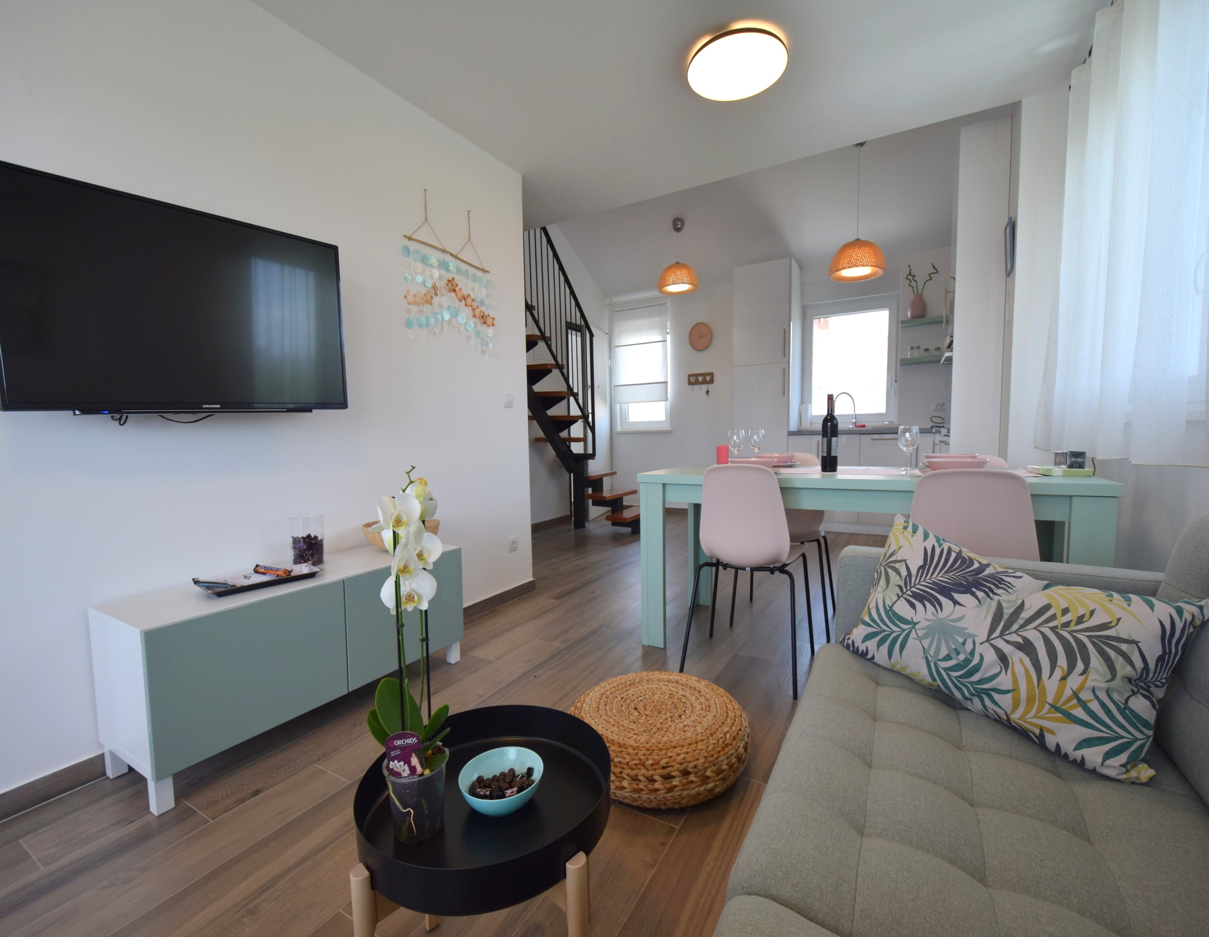 Two bedroom apartment with terrace Čižići, Krk  A-a