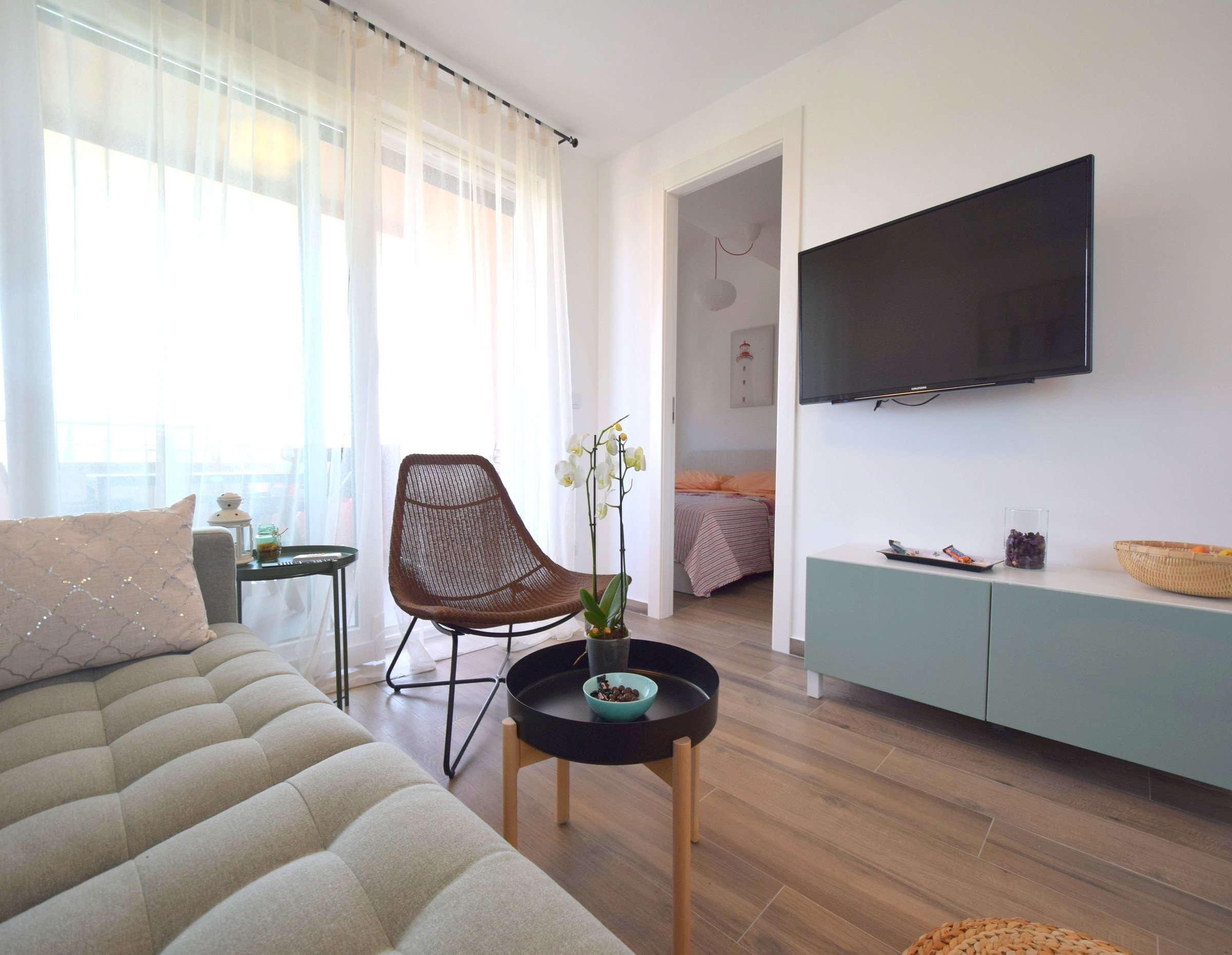 Two bedroom apartment with terrace Čižići, Krk  A-a