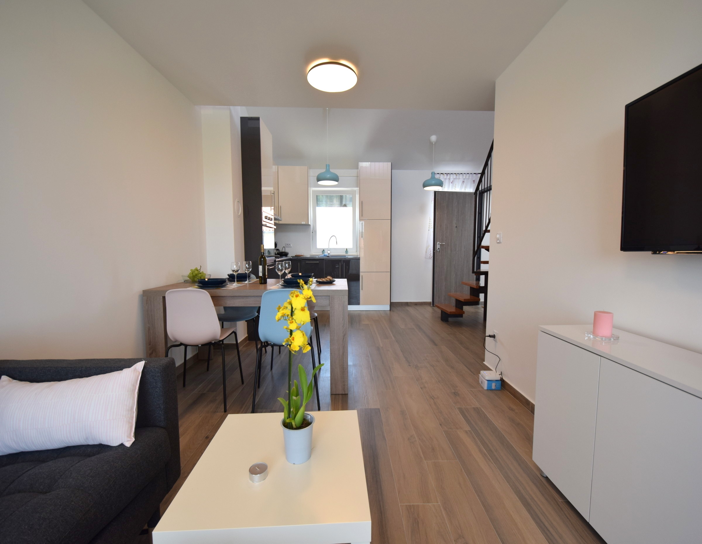 Two bedroom apartment with terrace Čižići, Krk  A-b